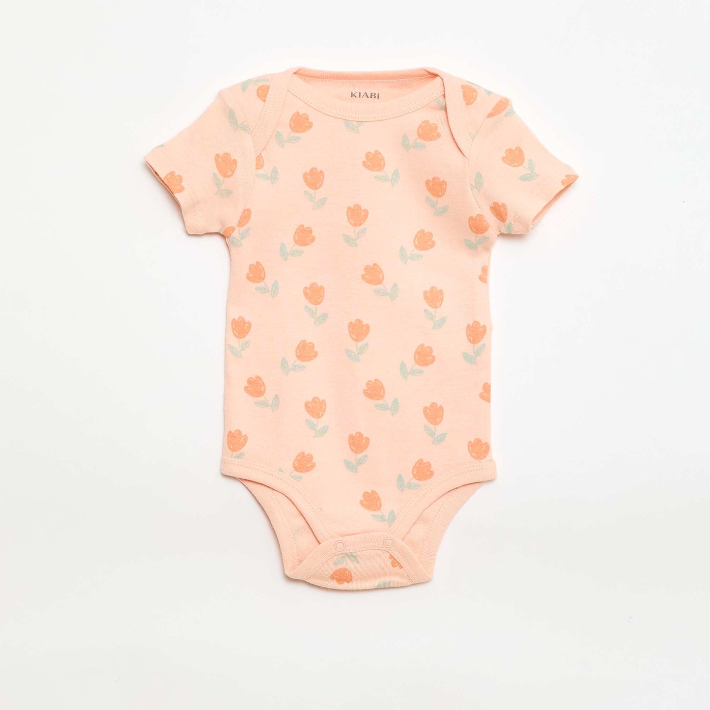 Bodies imprimés en coton - lot de 3 ORANGE