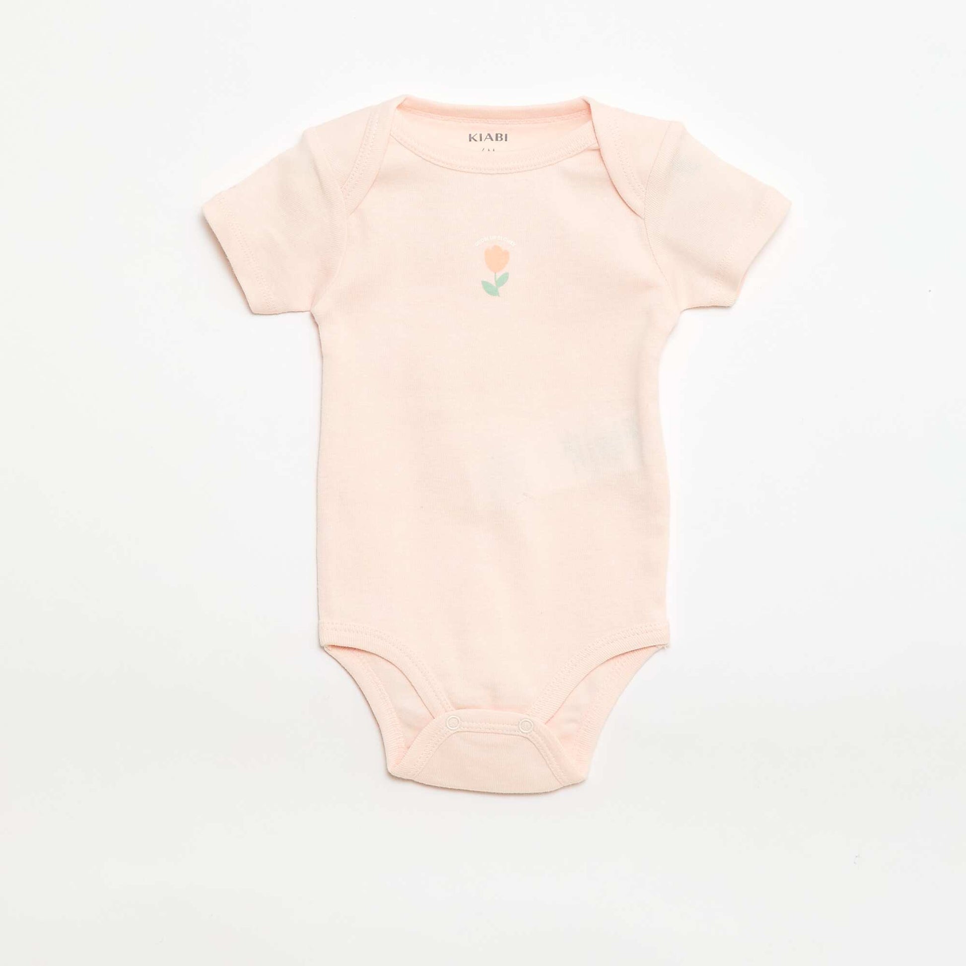 Bodies imprimés en coton - lot de 3 ORANGE