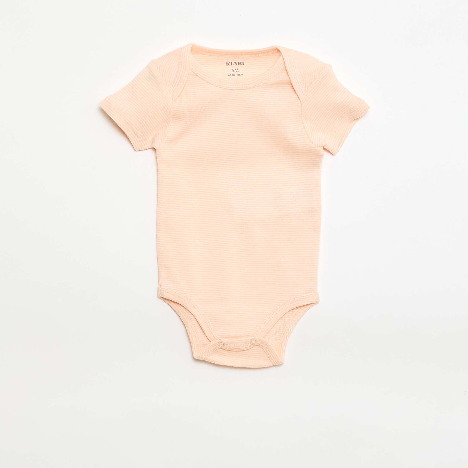 Bodies imprimés en coton - lot de 3 ORANGE
