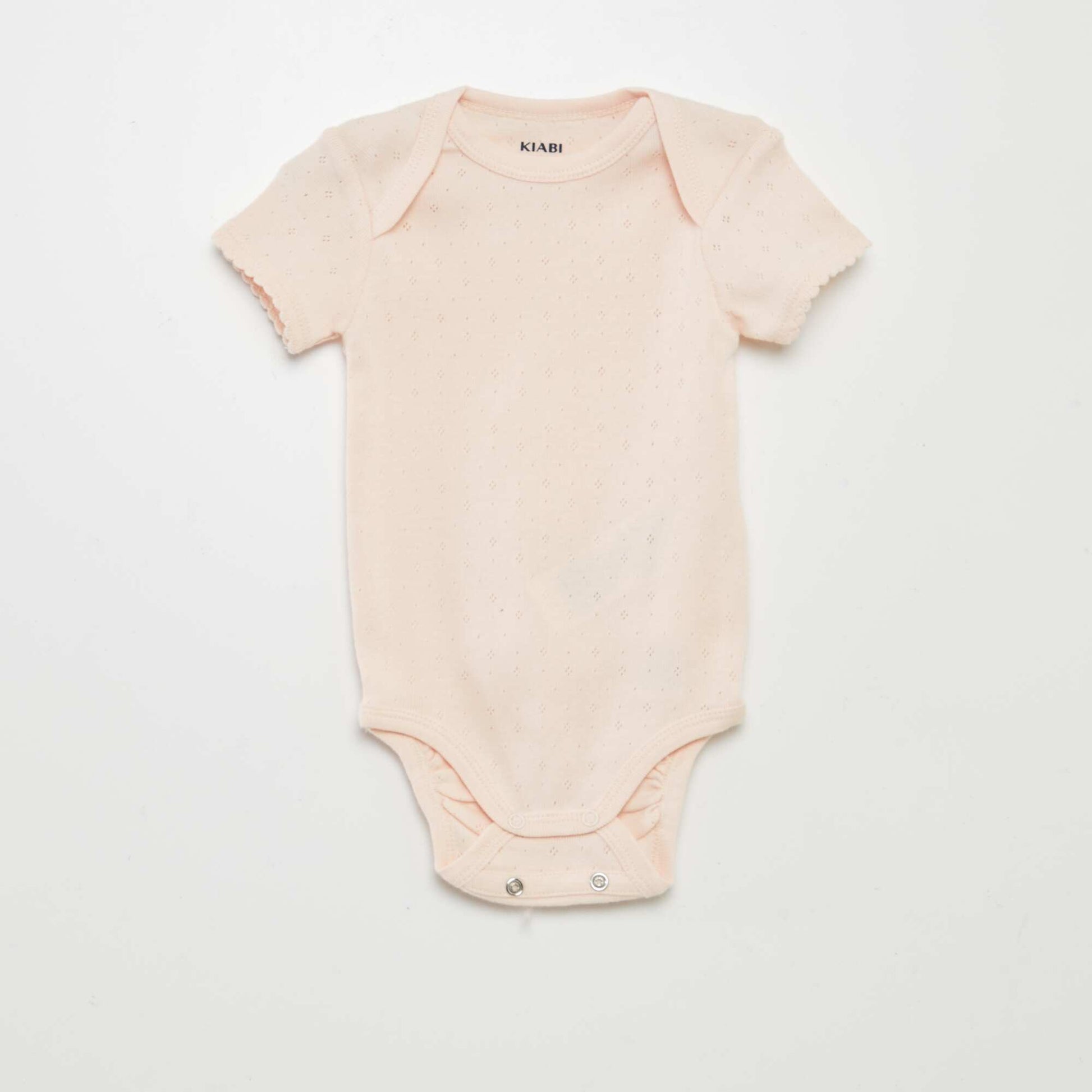 Bodies en maille unie - Lot de 3 ROSE