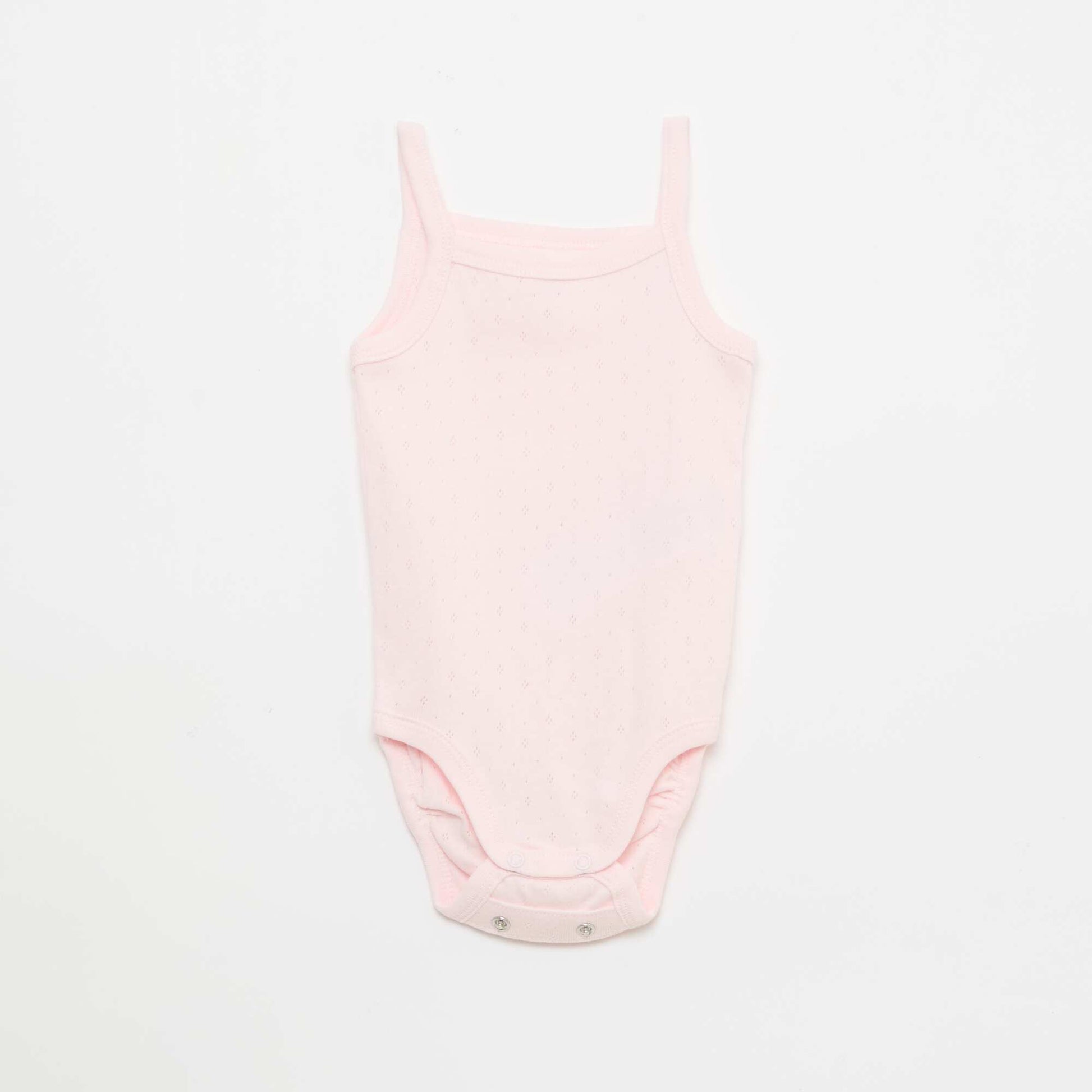 Bodies évolutifs à brettelles - lot de 3 ROSE