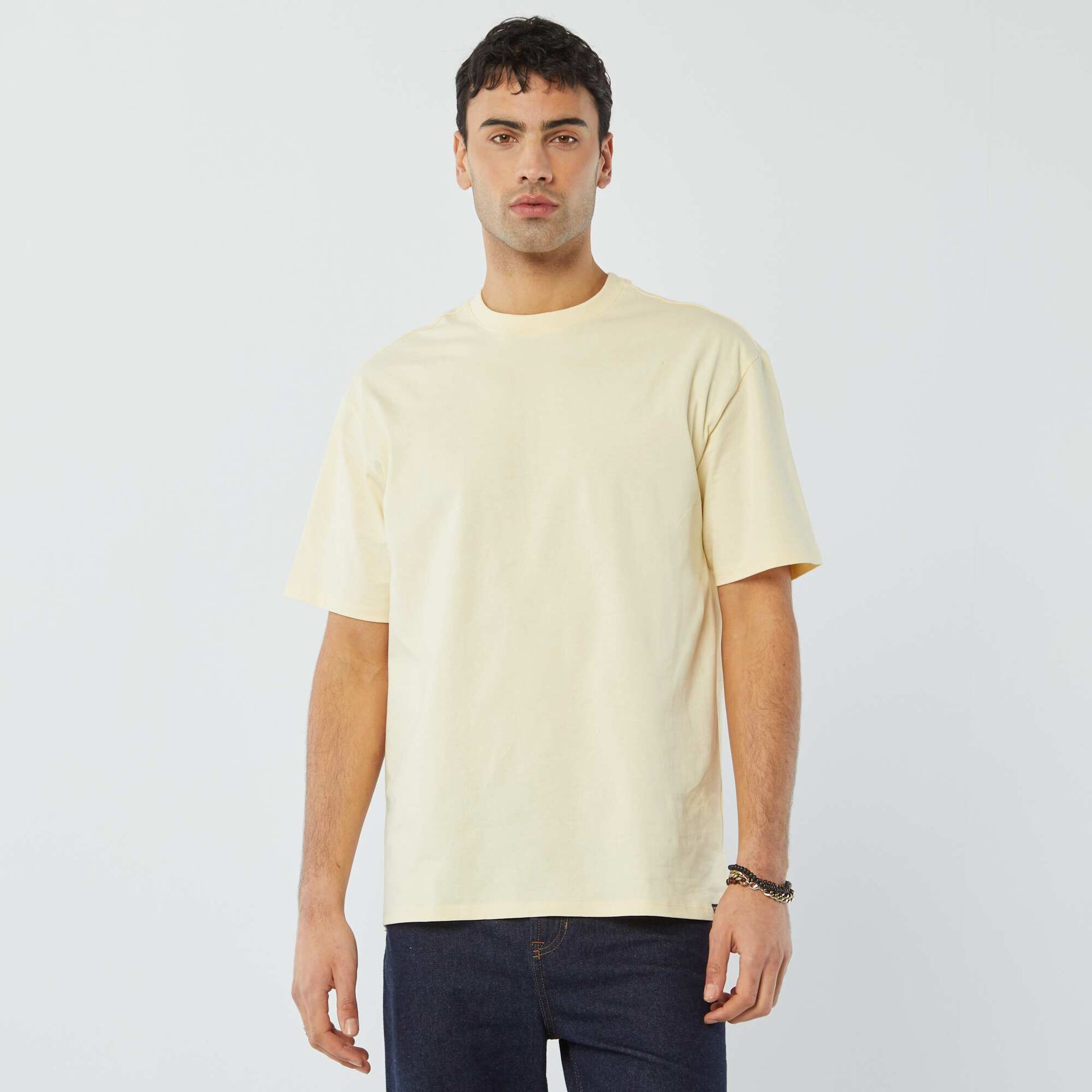 Tee-shirt confort fit JAUNE