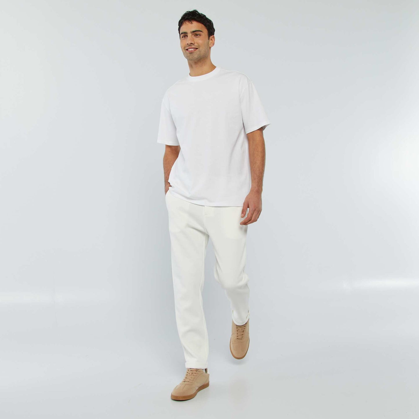 Tee-shirt confort fit BLANC