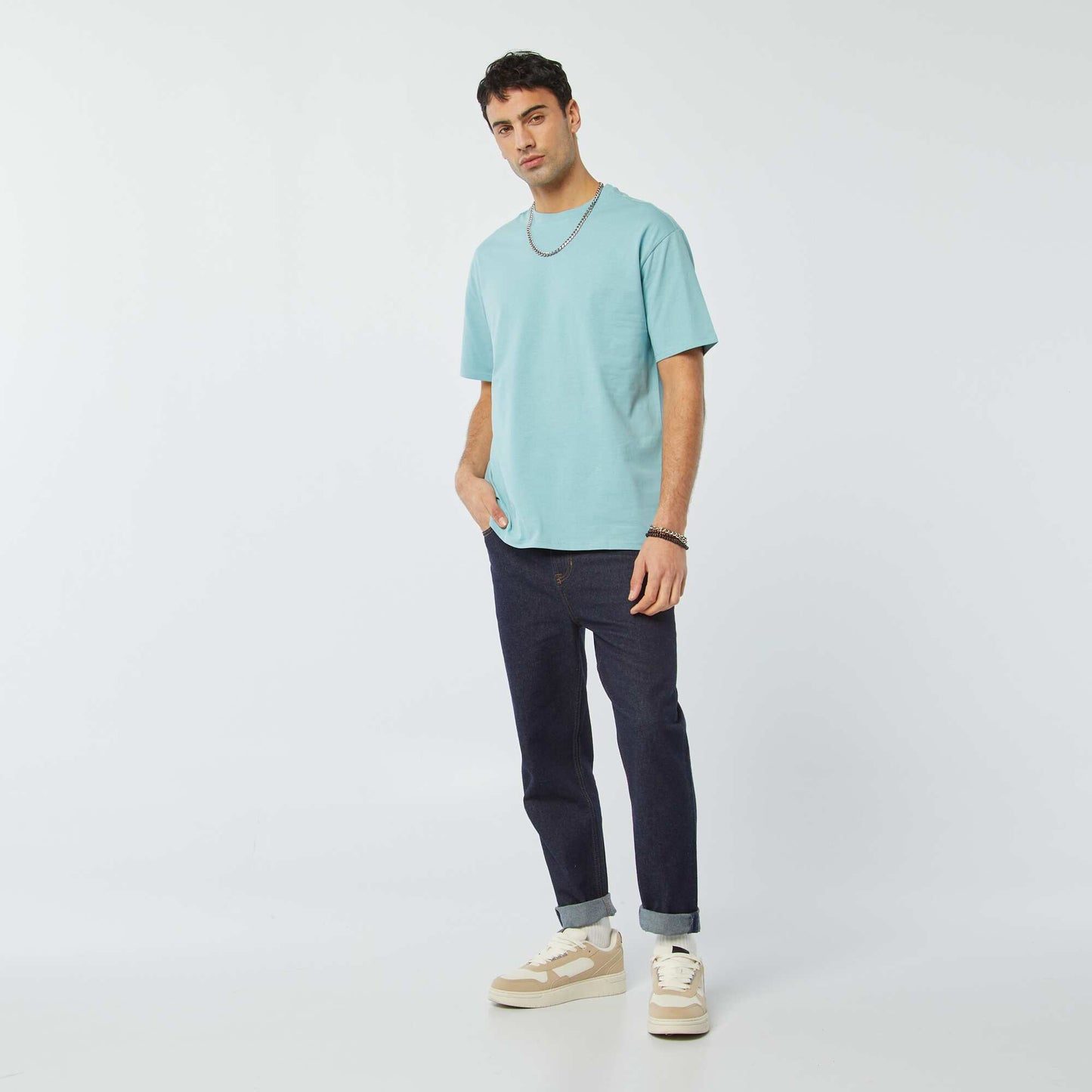 Tee-shirt confort fit BLEU