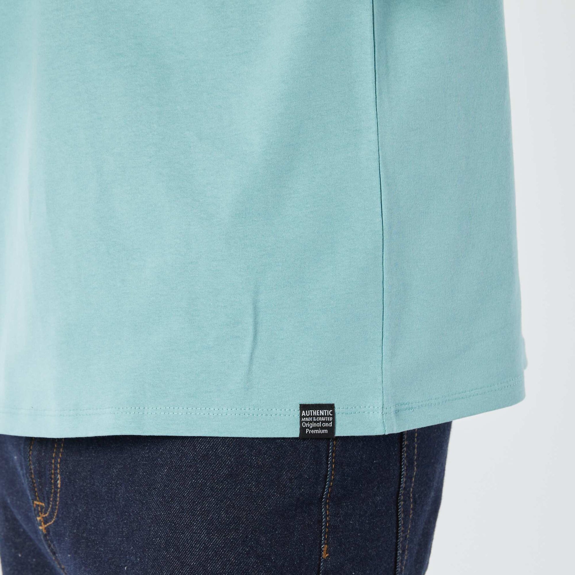 Tee-shirt confort fit BLEU