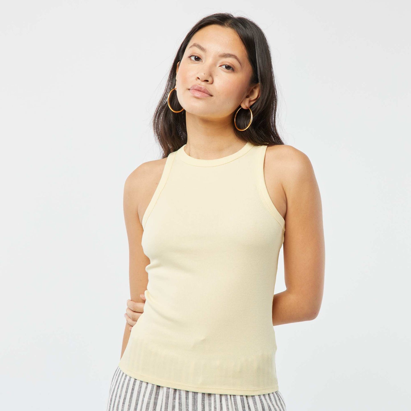 Débardeur à emmanchures américaines JAUNE