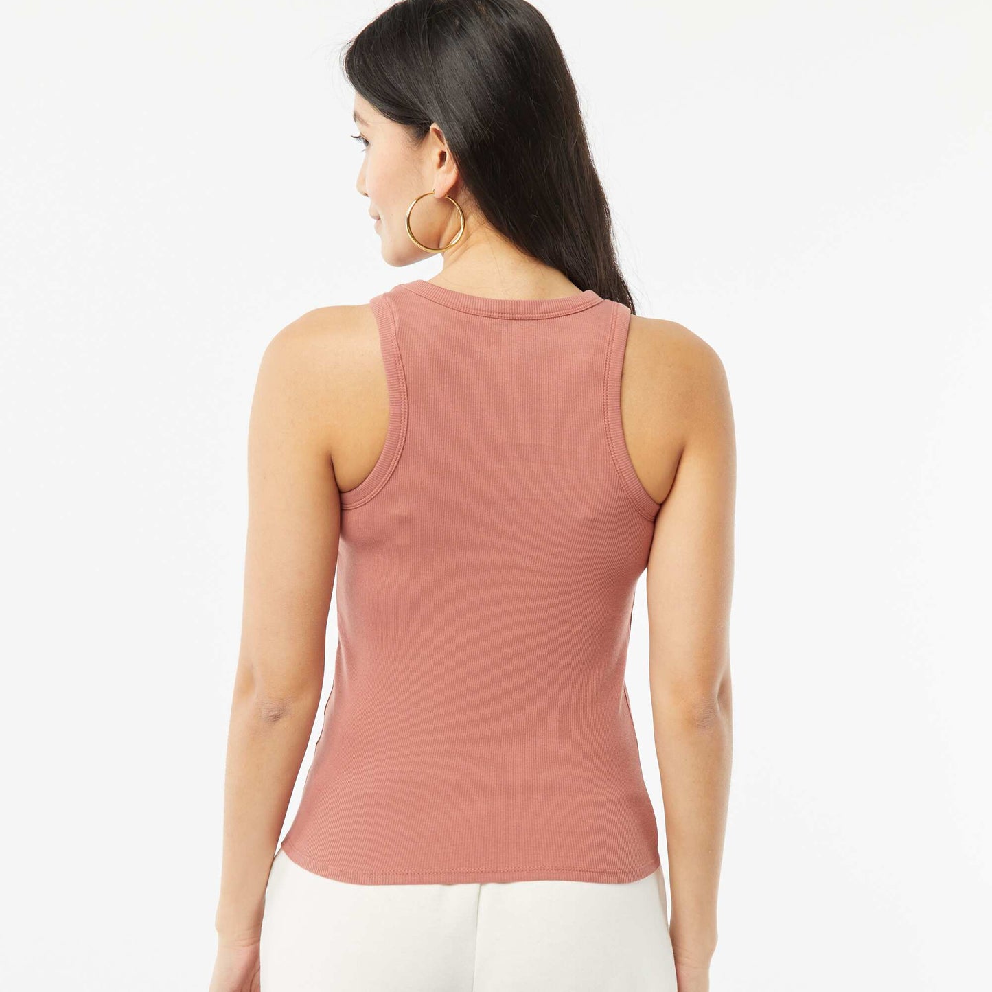 Débardeur à emmanchures américaines MARRON