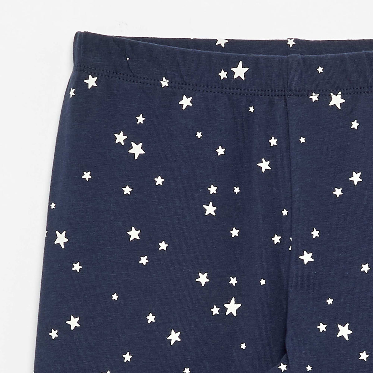Legging long en jersey BLEU