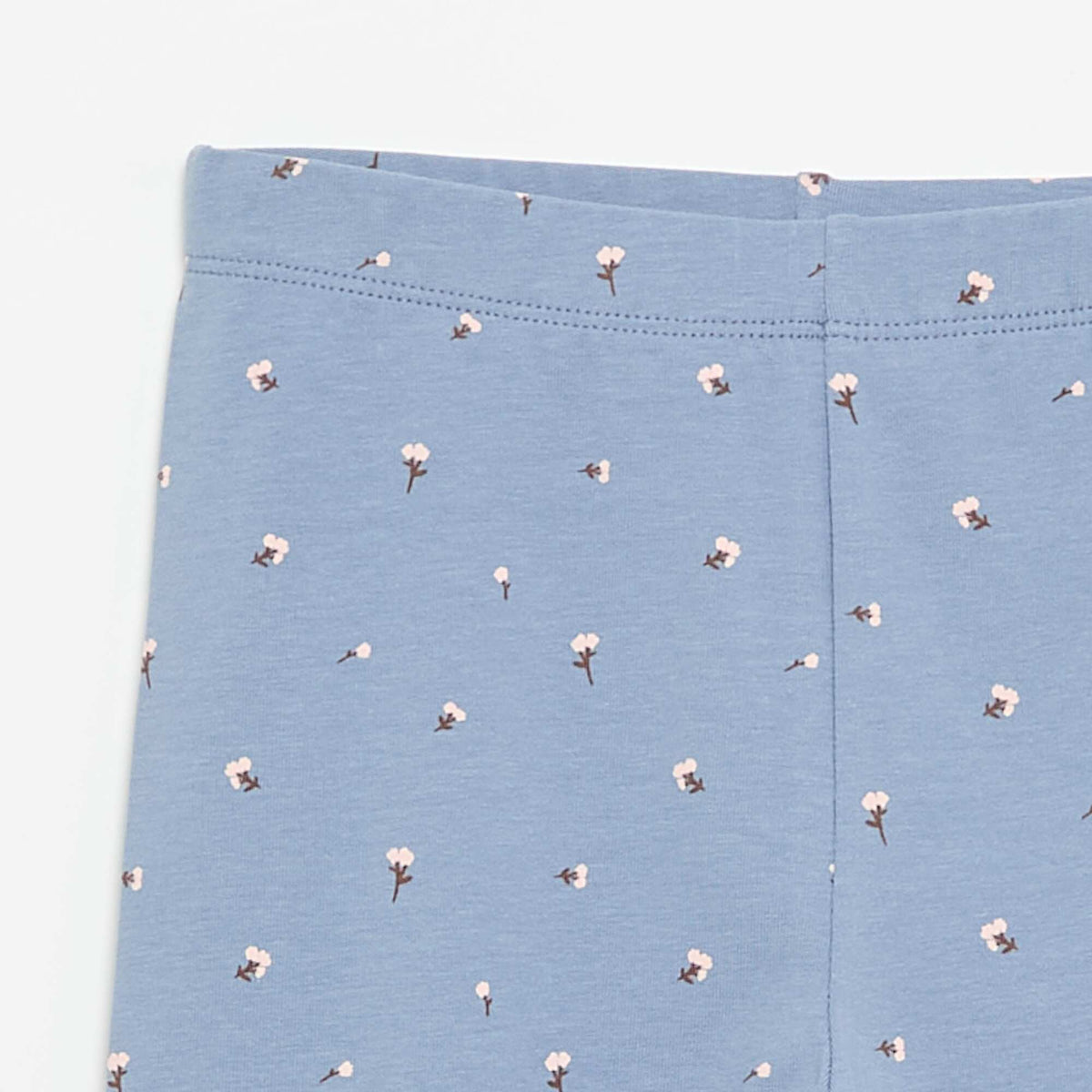 Legging long en jersey BLEU