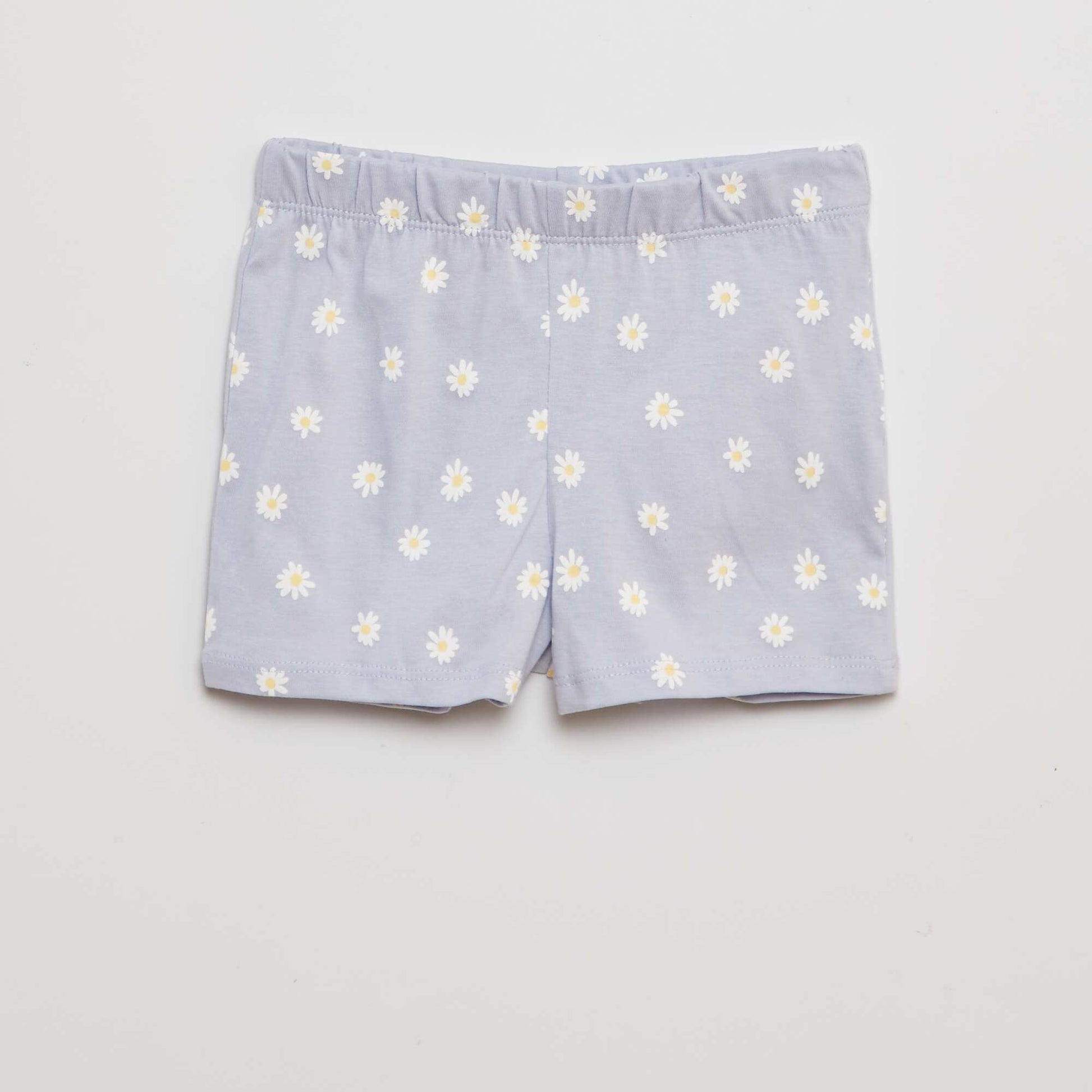 Pyjama court t-shirt + short - 2 pièces BLEU