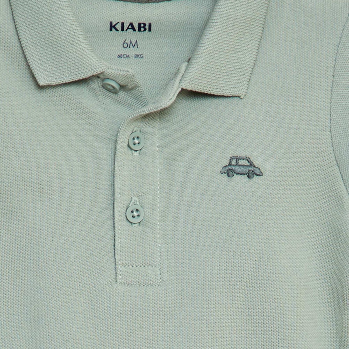 Polo en coton piqué VERT