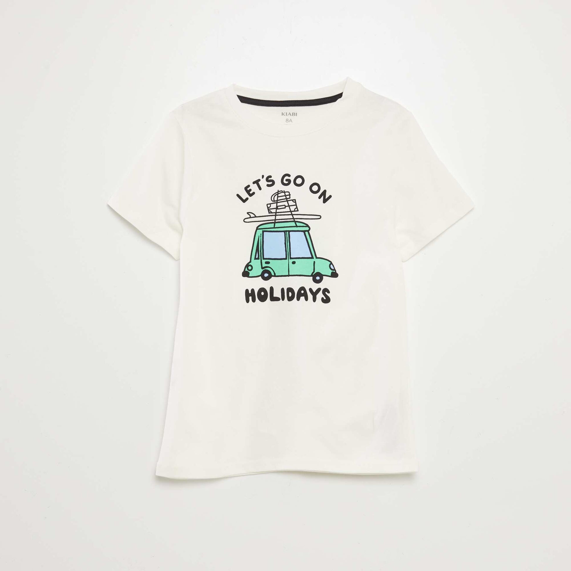 Lot de 3 t-shirts à manches courtes BLANC