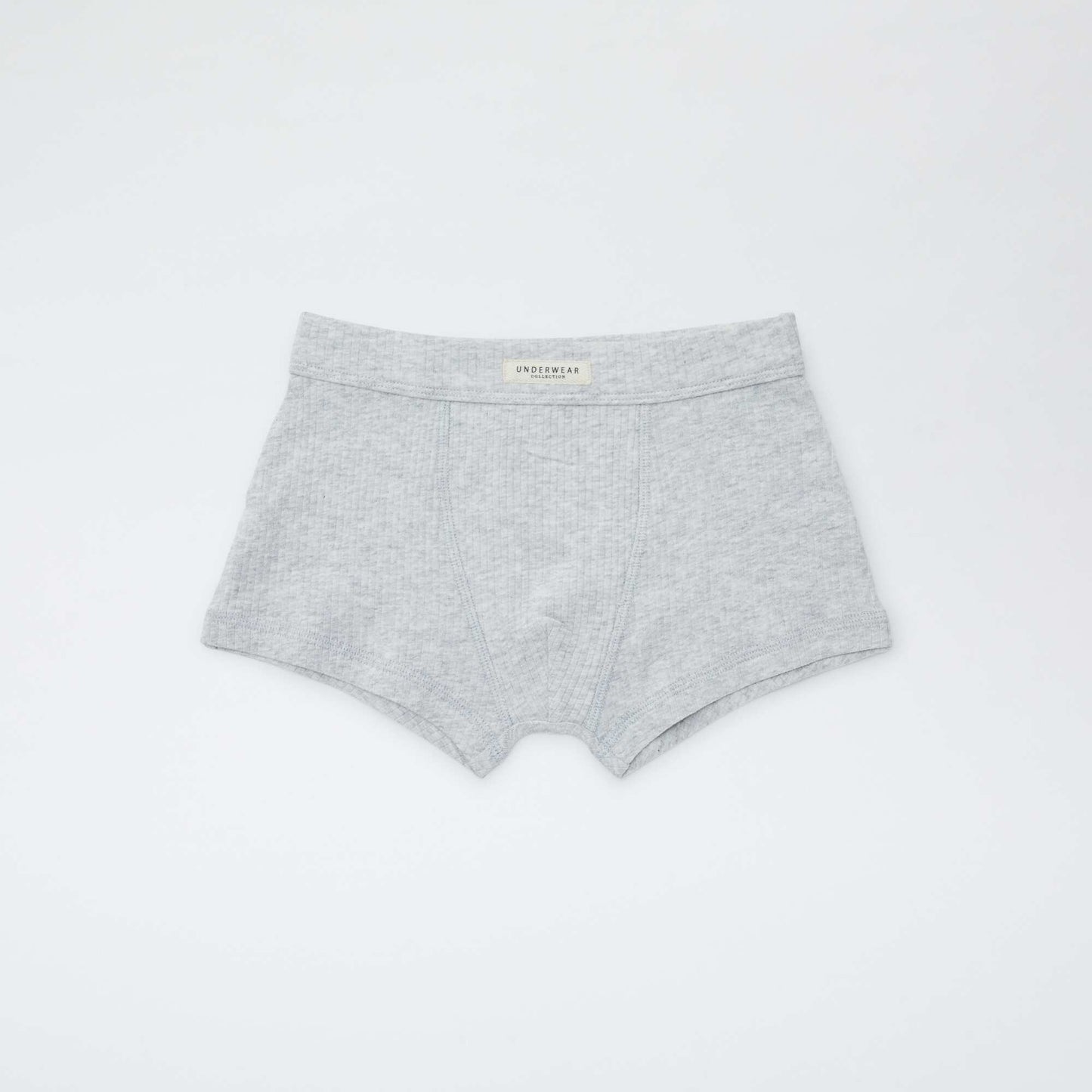 Lot de 3 boxers en maille côtelée BLEU