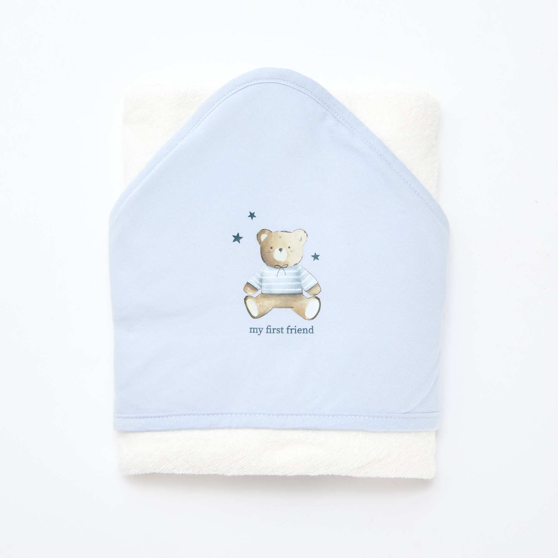 Cape de bain dino BLEU