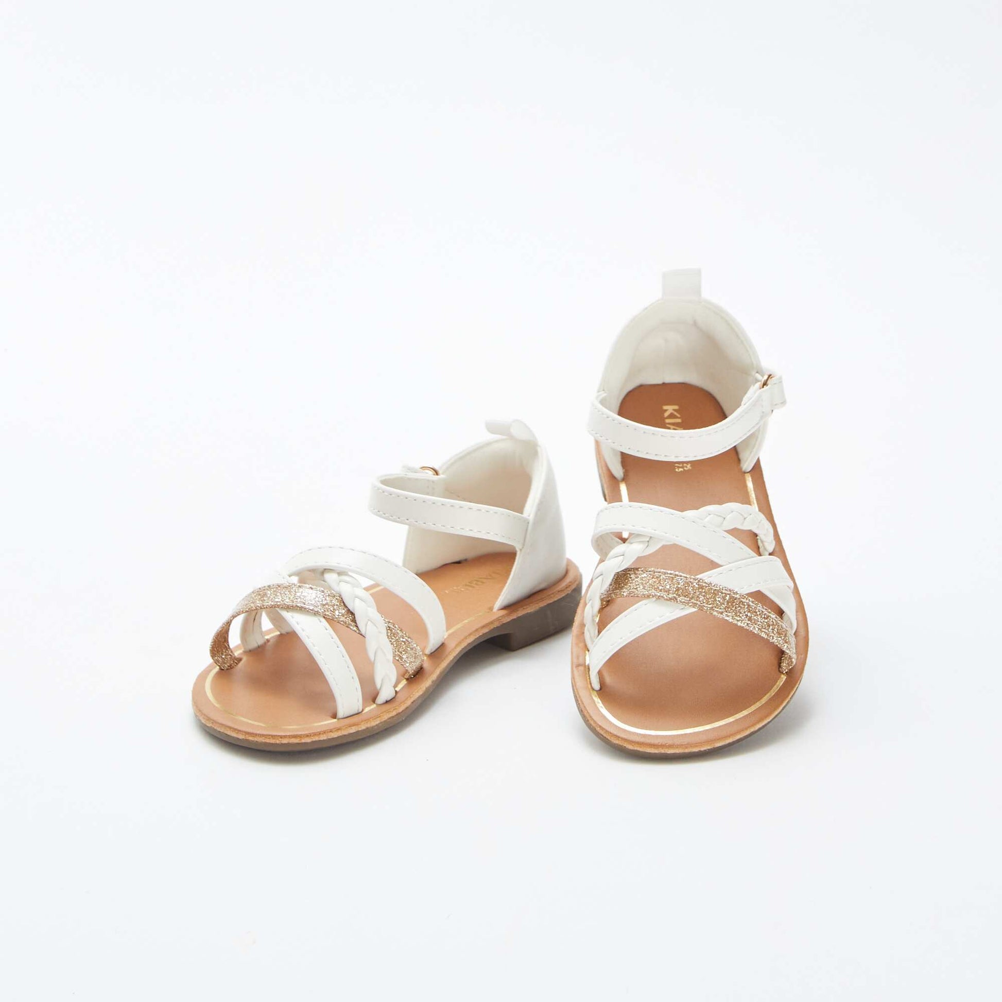 Sandales à multi-brides BLANC