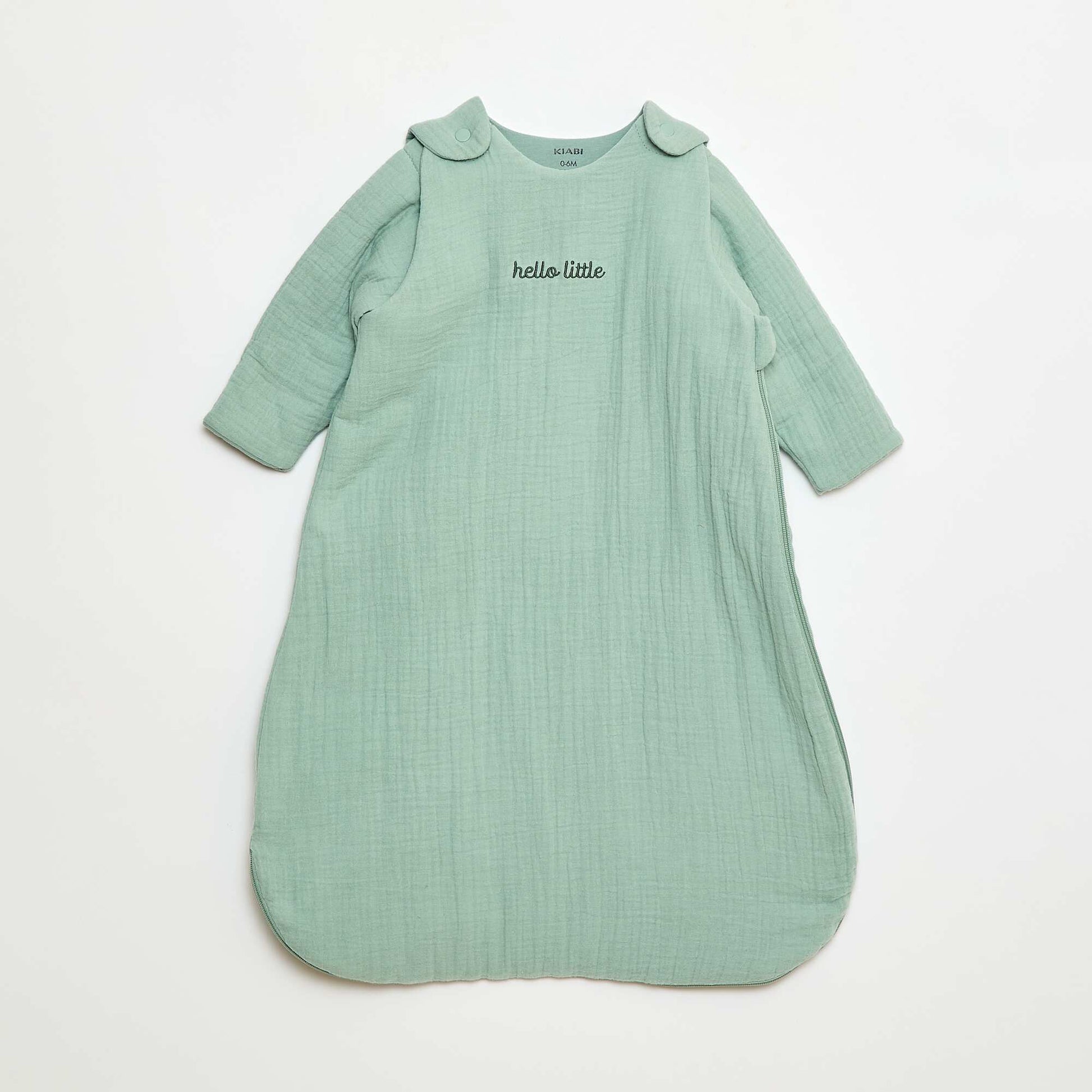 Gigoteuse chaude TOG 2 manches amovibles VERT
