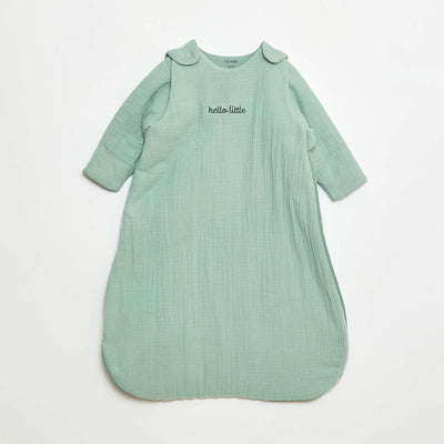 Gigoteuse chaude TOG 2 manches amovibles VERT