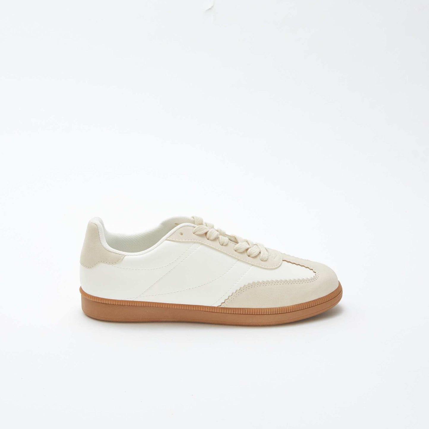 Baskets basses à lacets BLANC