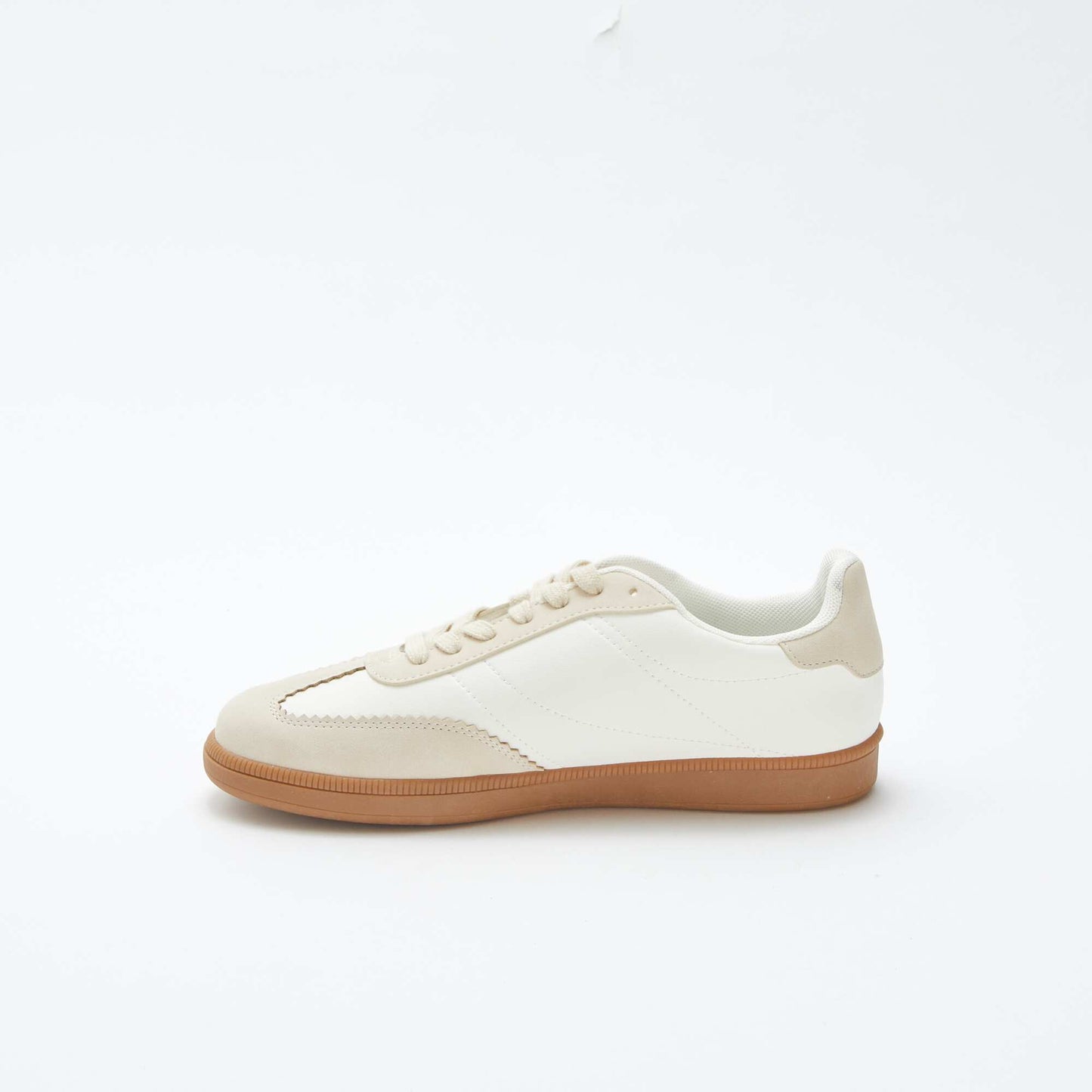 Baskets basses à lacets BLANC