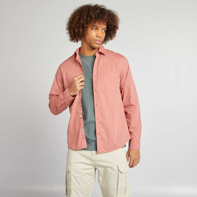 Chemise regular en popeline ROSE