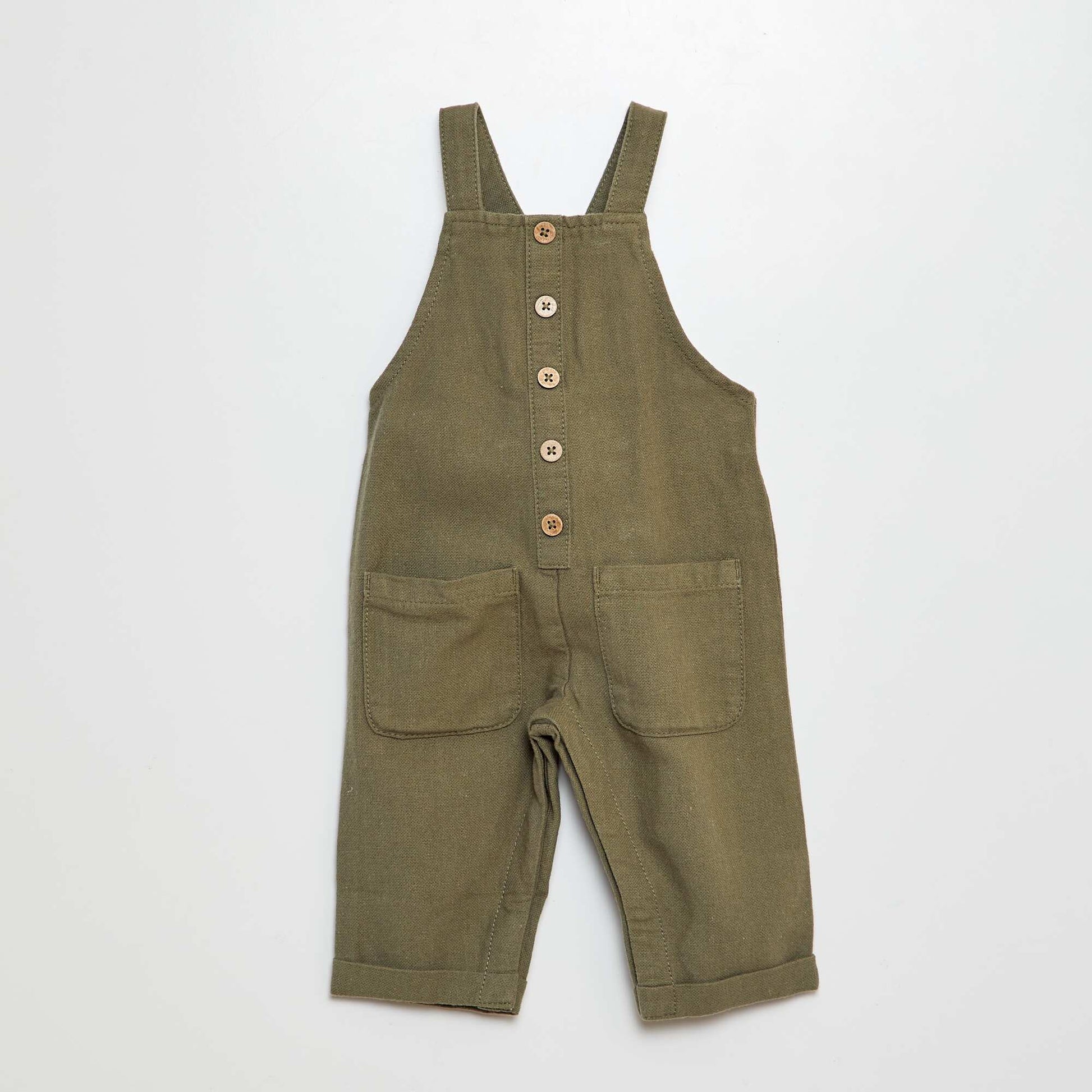 Salopette unie VERT