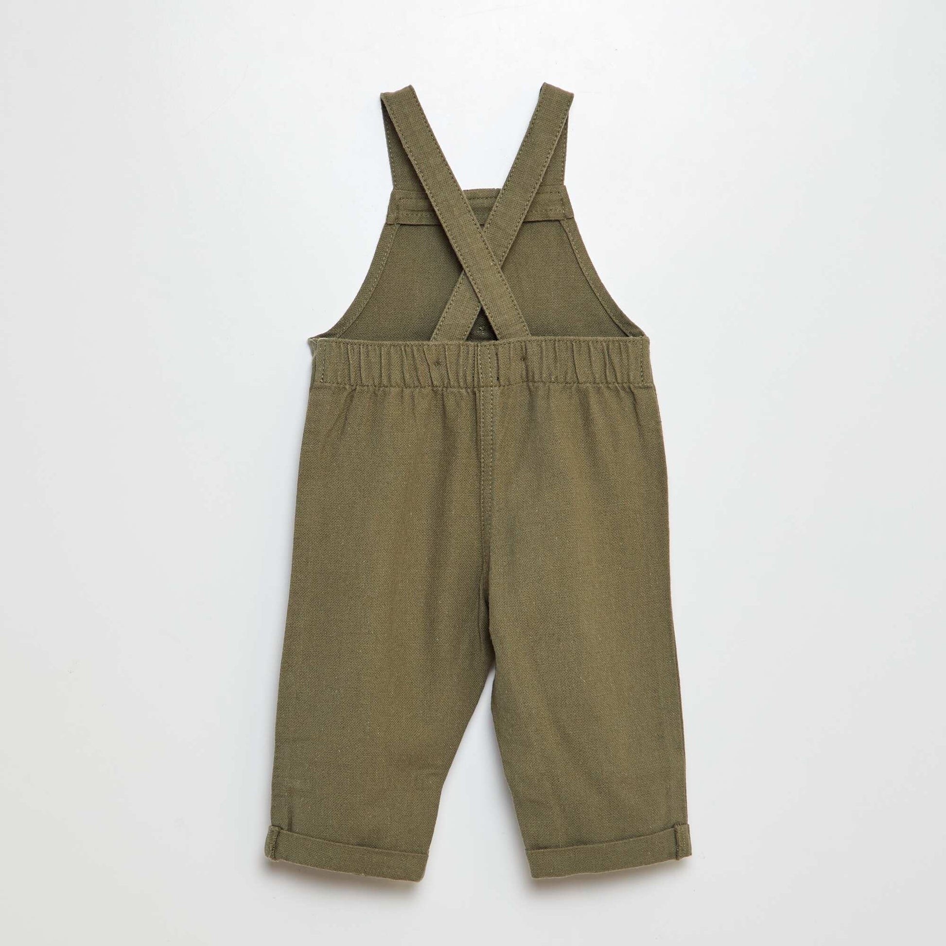 Salopette unie VERT