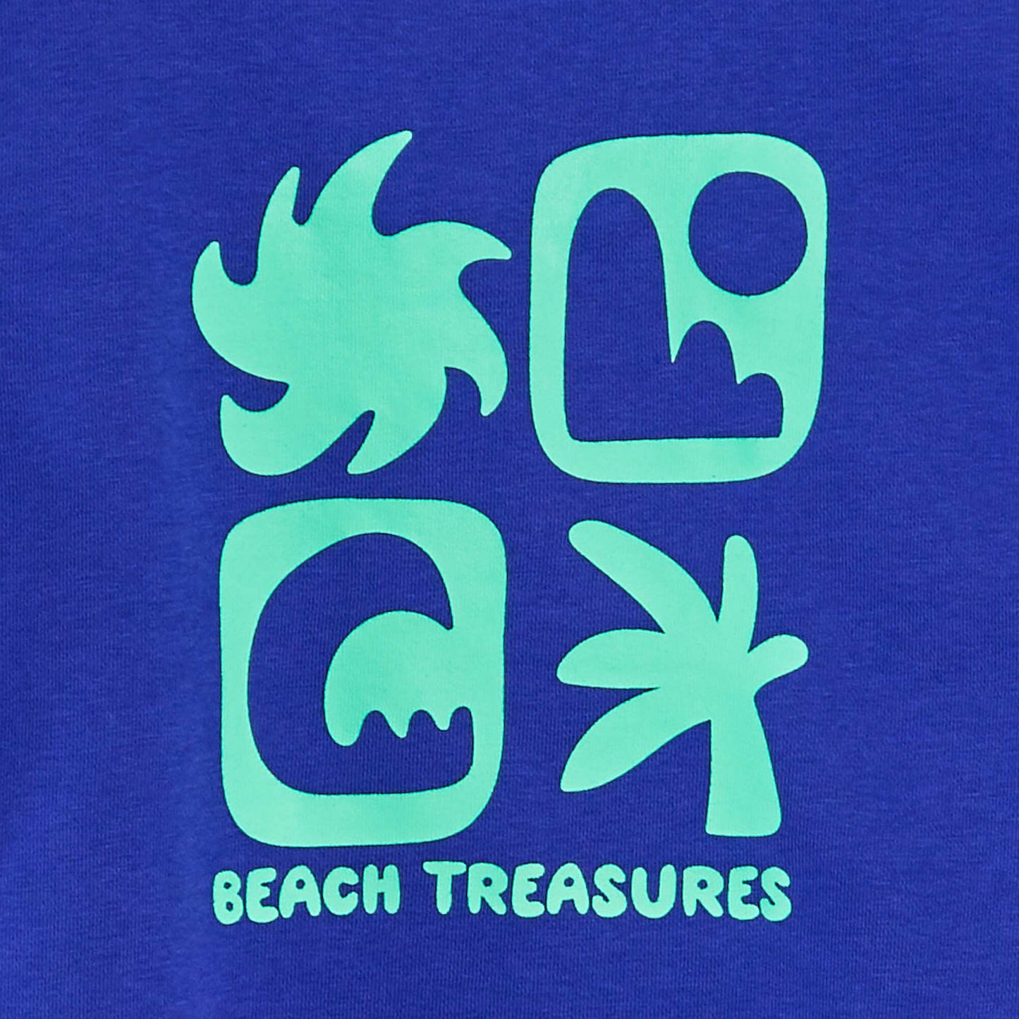 Sweat en french terry BLEU