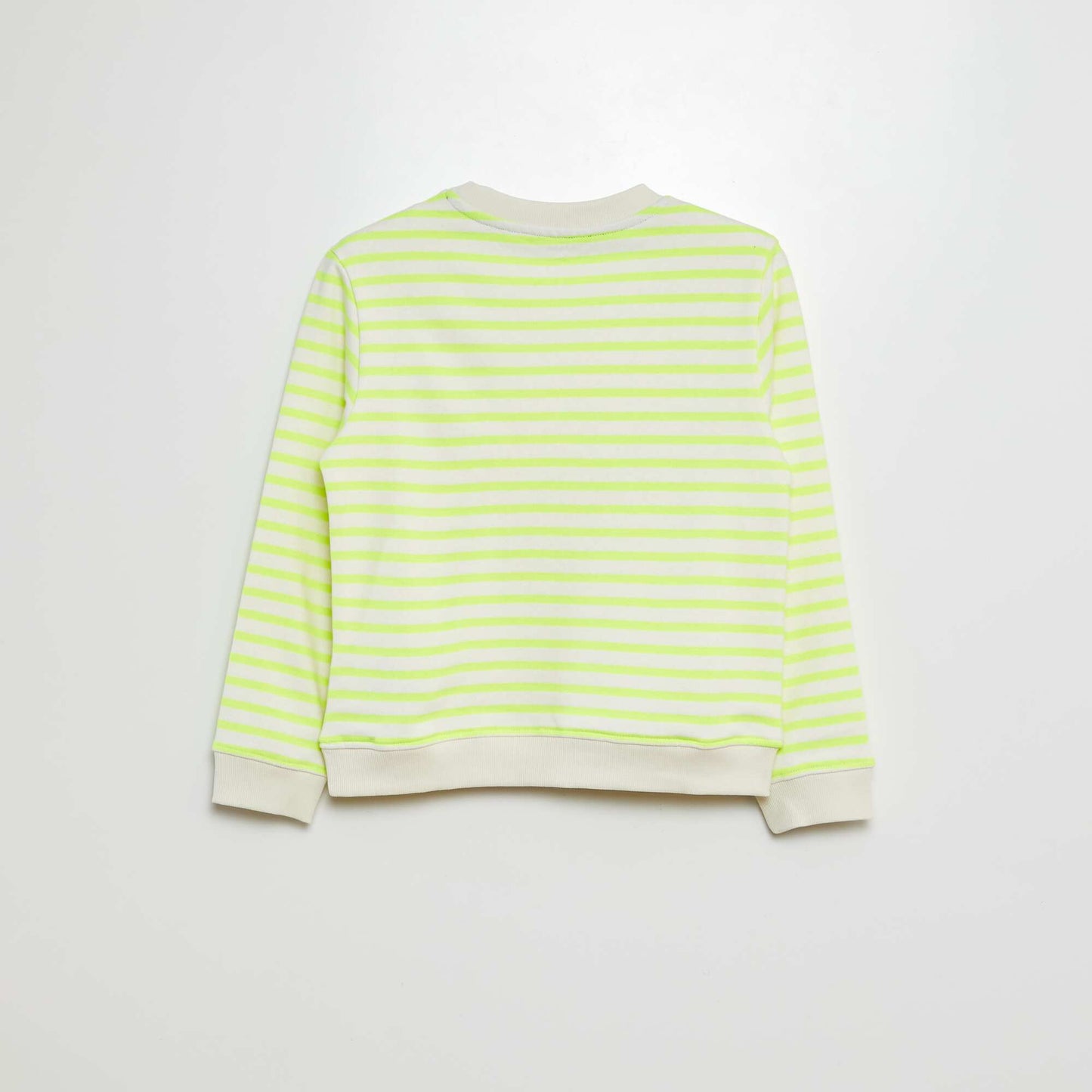 Sweat en french terry JAUNE