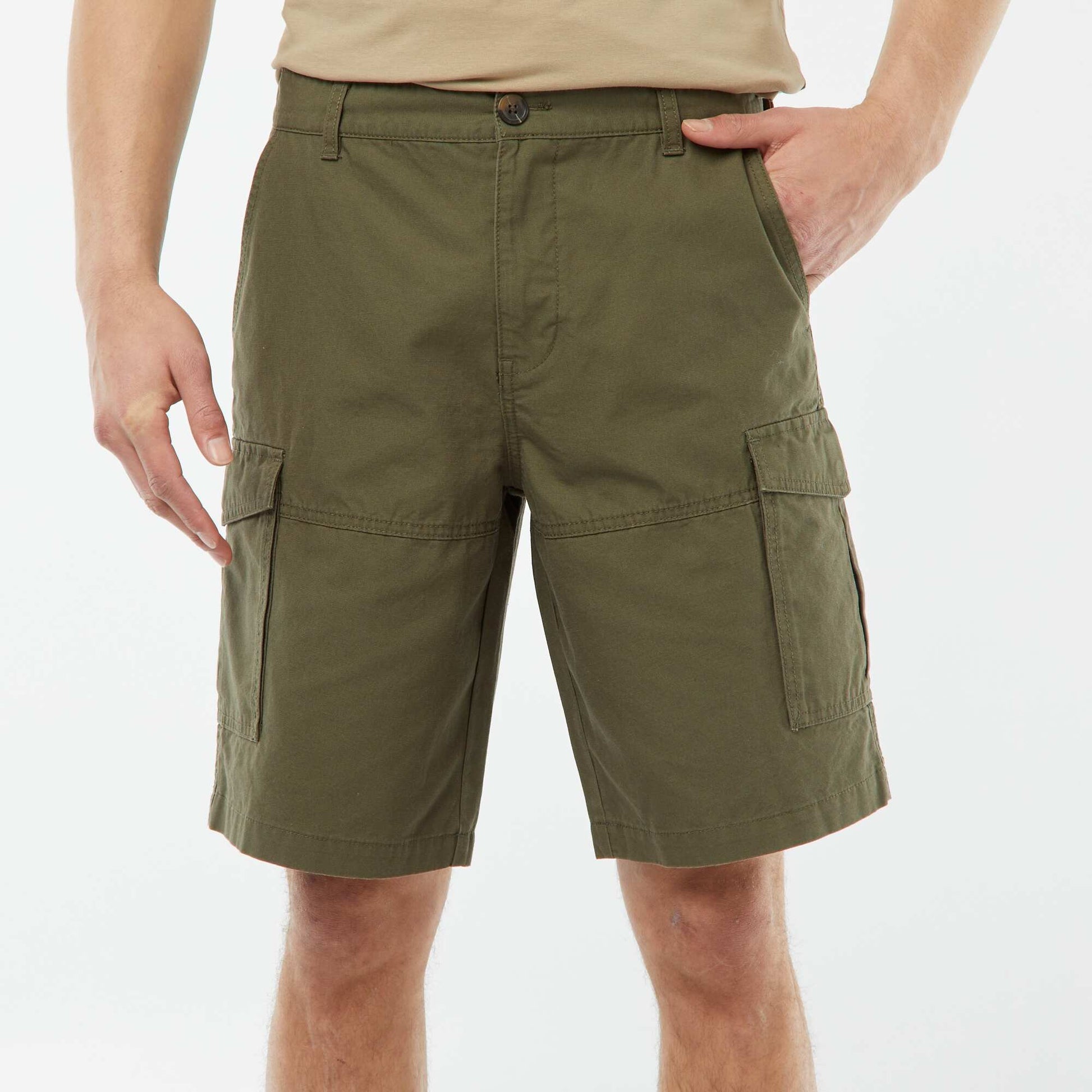 Bermuda multipoche KAKI