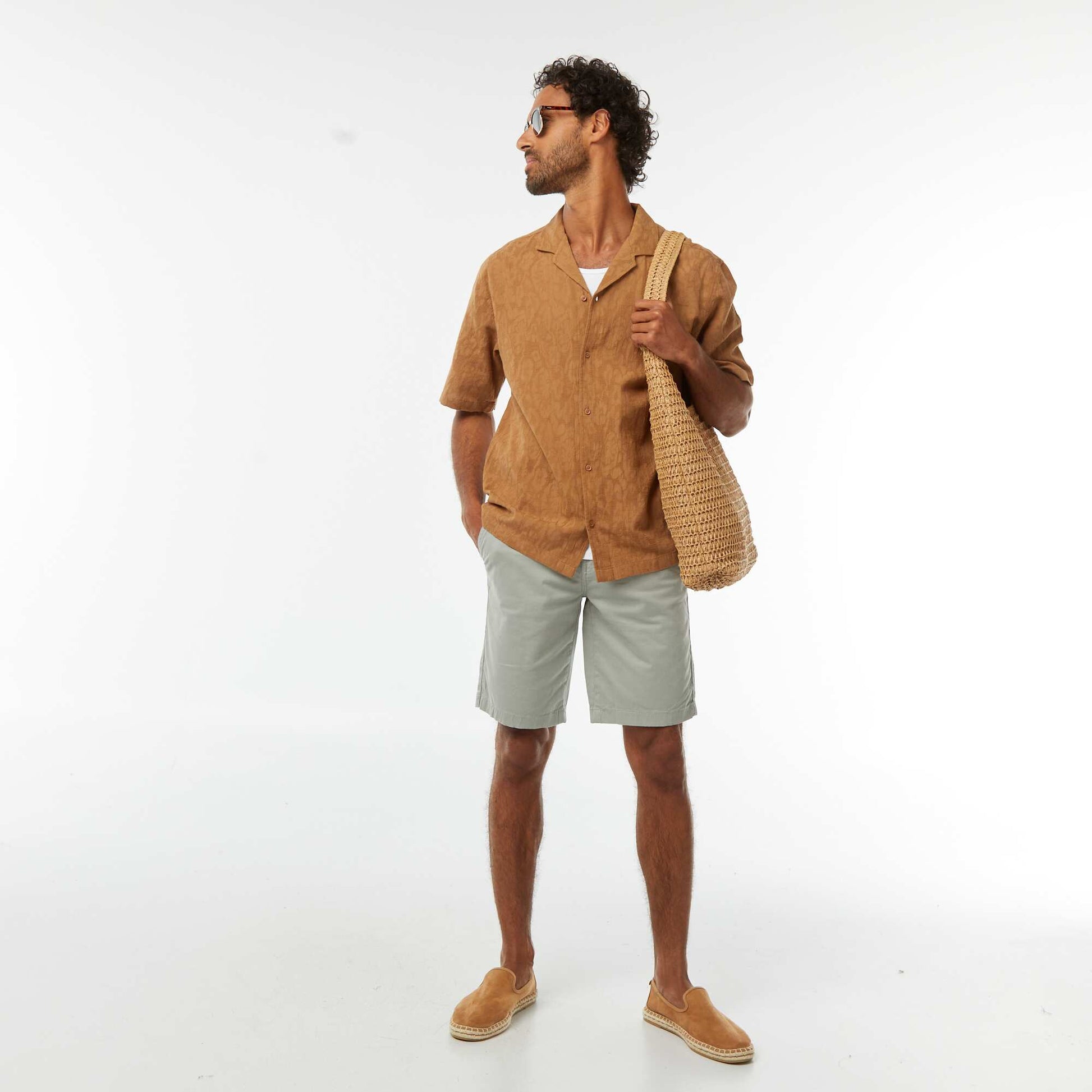 Short chino VERT