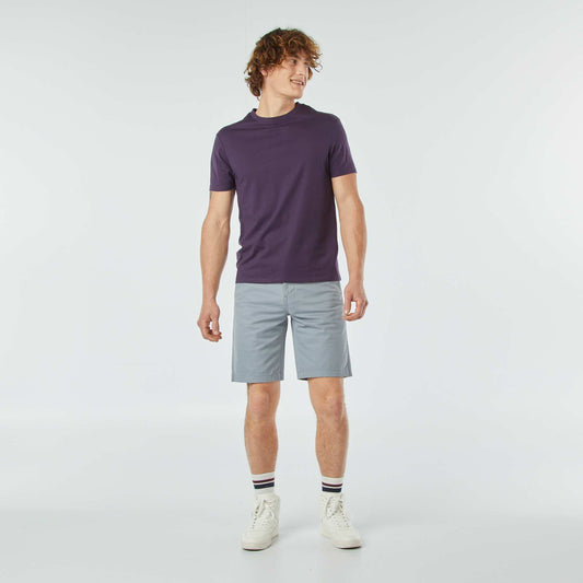 Short chino BLEU