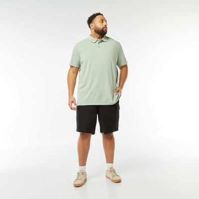 Bermuda multi-poches en twill NOIR