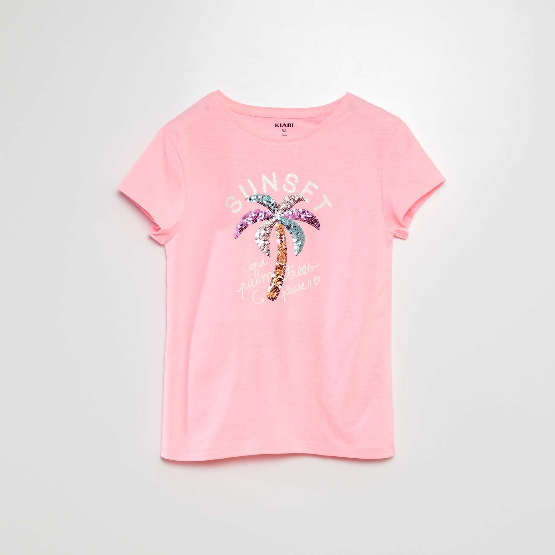 Tee-shirt imprimé fantaisie ROSE