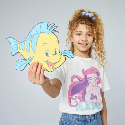 T-shirt 'Ariel' 'Disney' BLANC