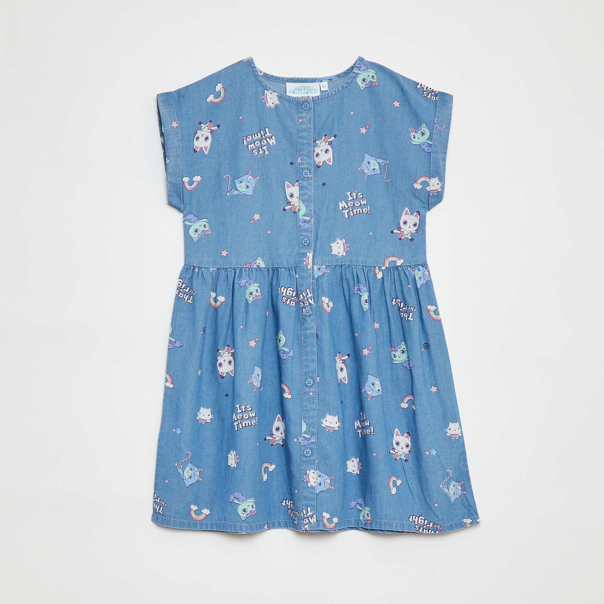Robe courte 'Gabby et la maison magique' BLEU