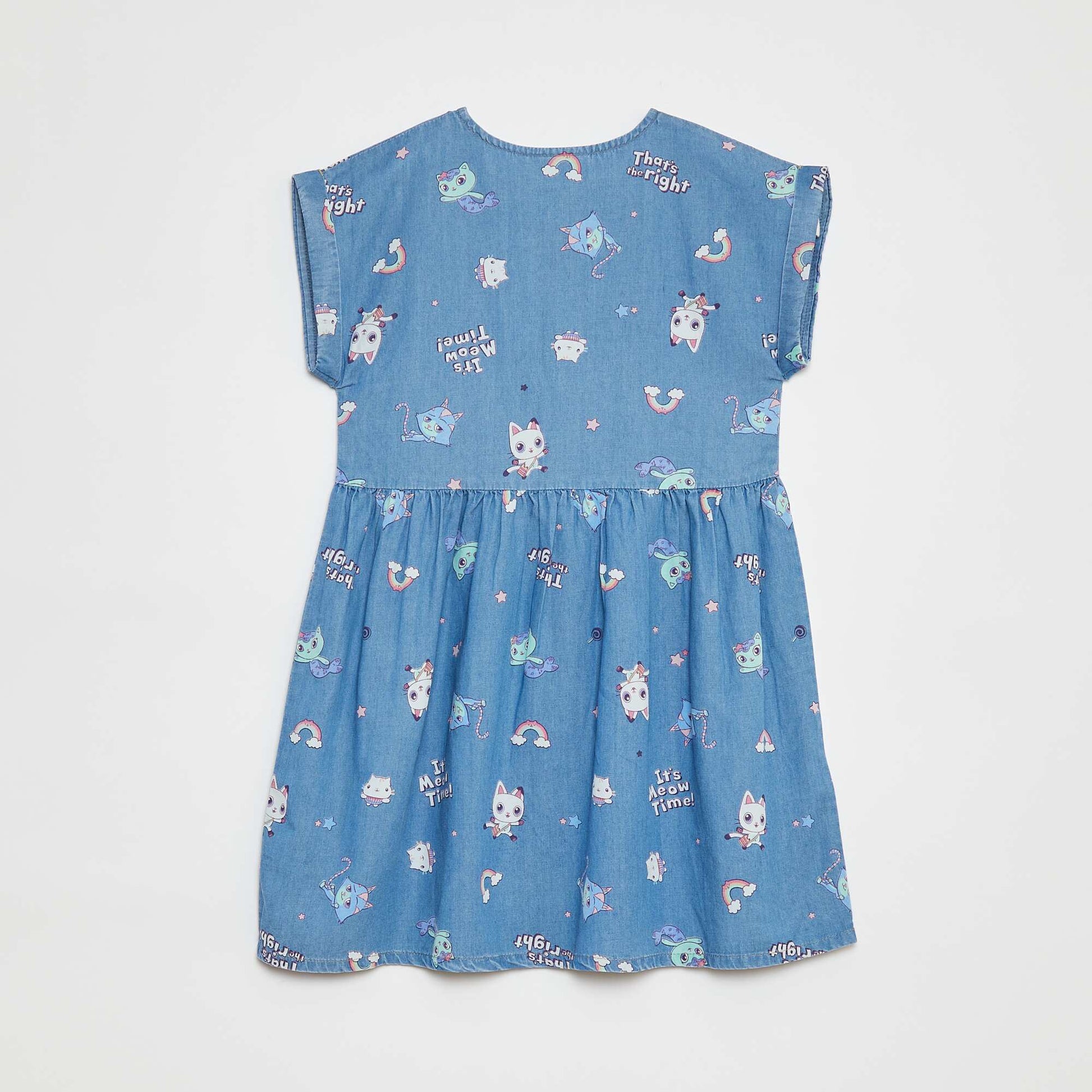 Robe courte 'Gabby et la maison magique' BLEU