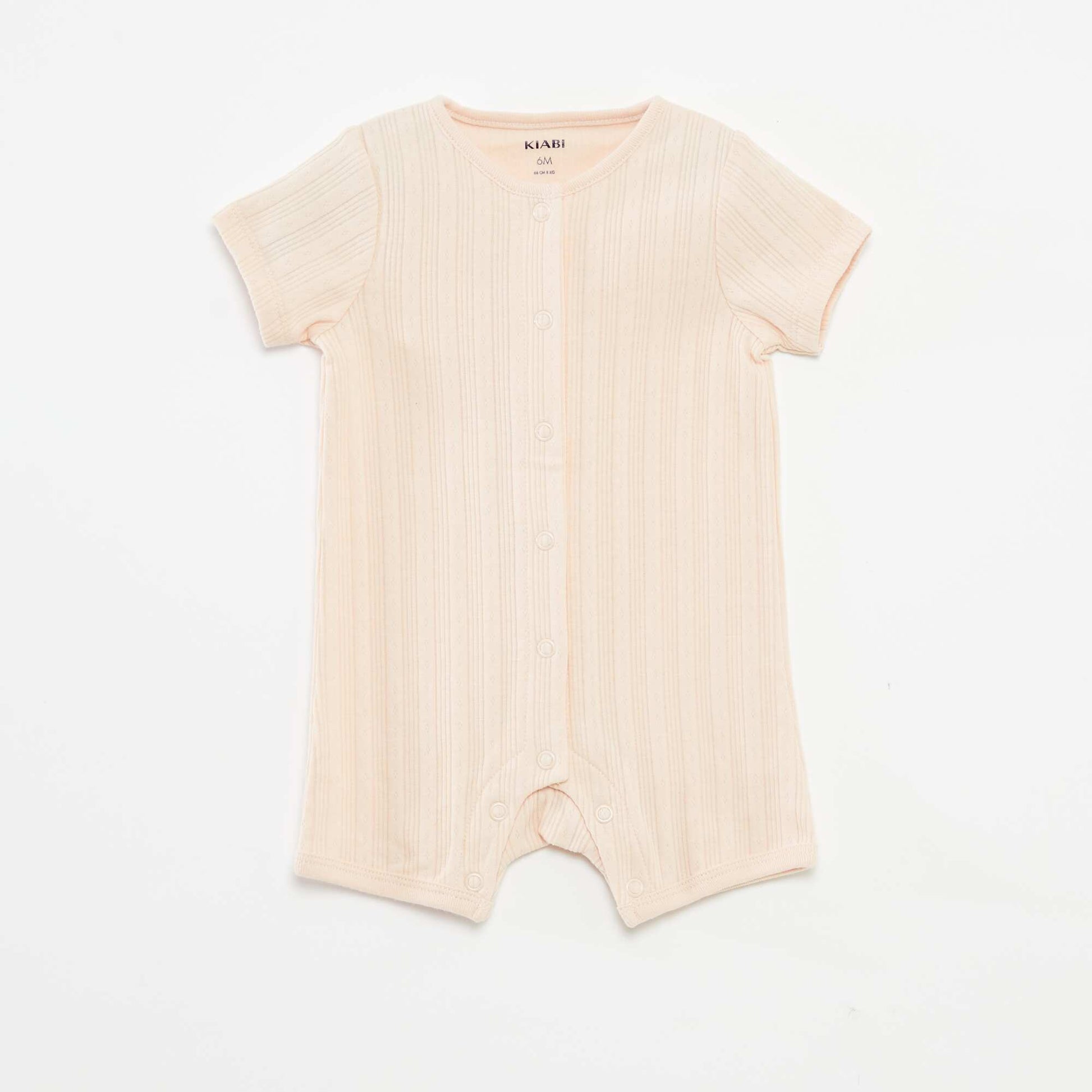 Lot de 2 barboteuses courtes ROSE