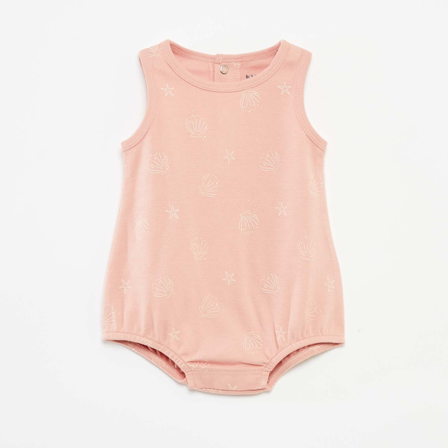 Lot de 2 barboteuses courtes ROSE