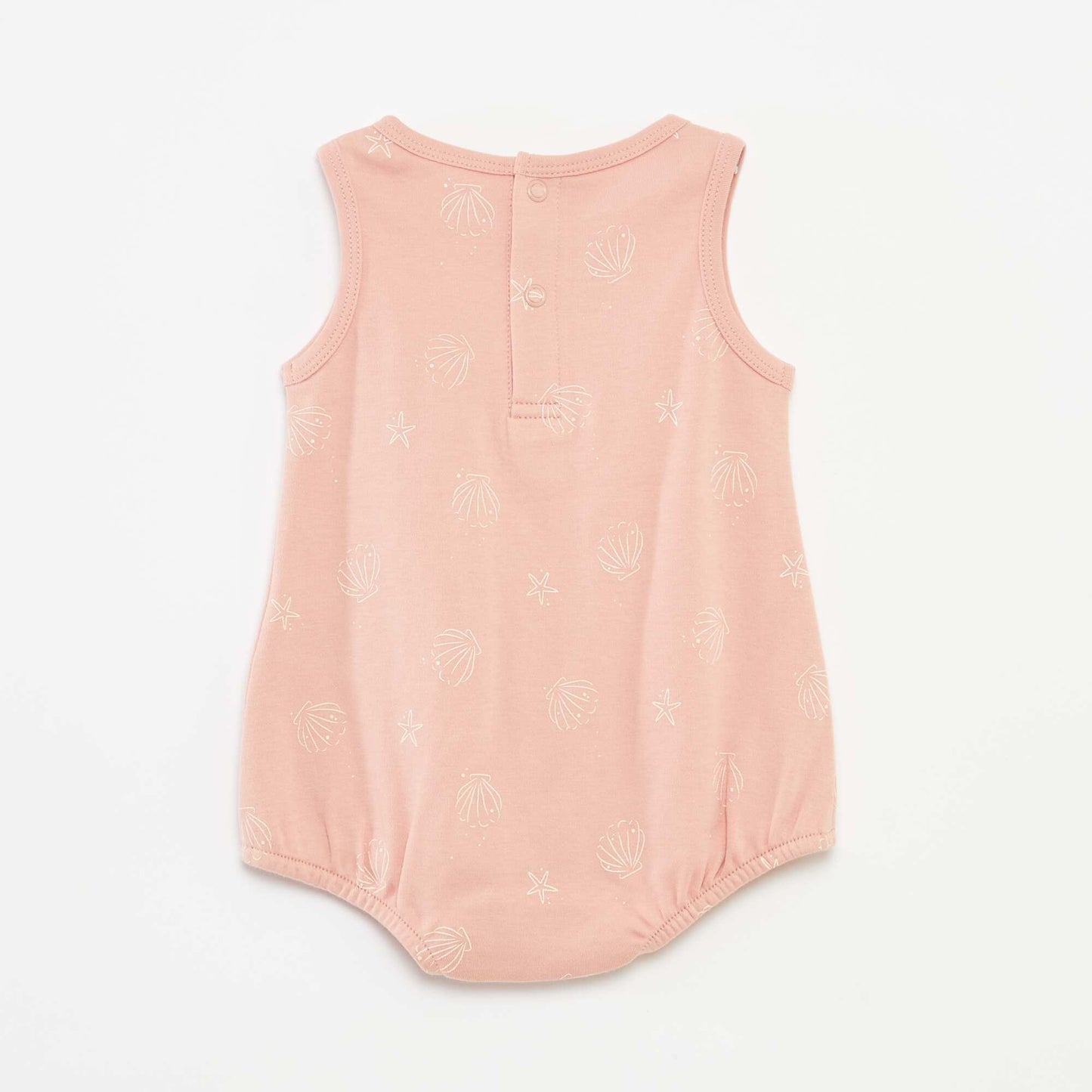 Lot de 2 barboteuses courtes ROSE