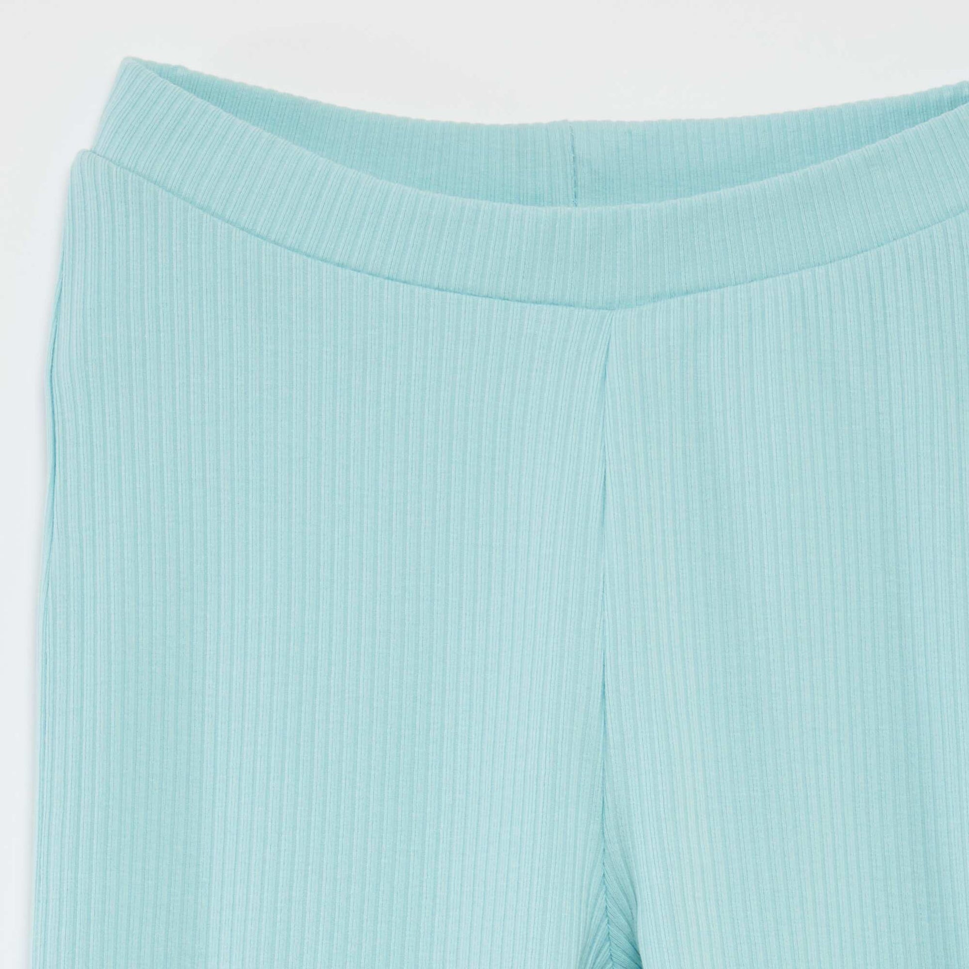 Legging côtelé BLEU