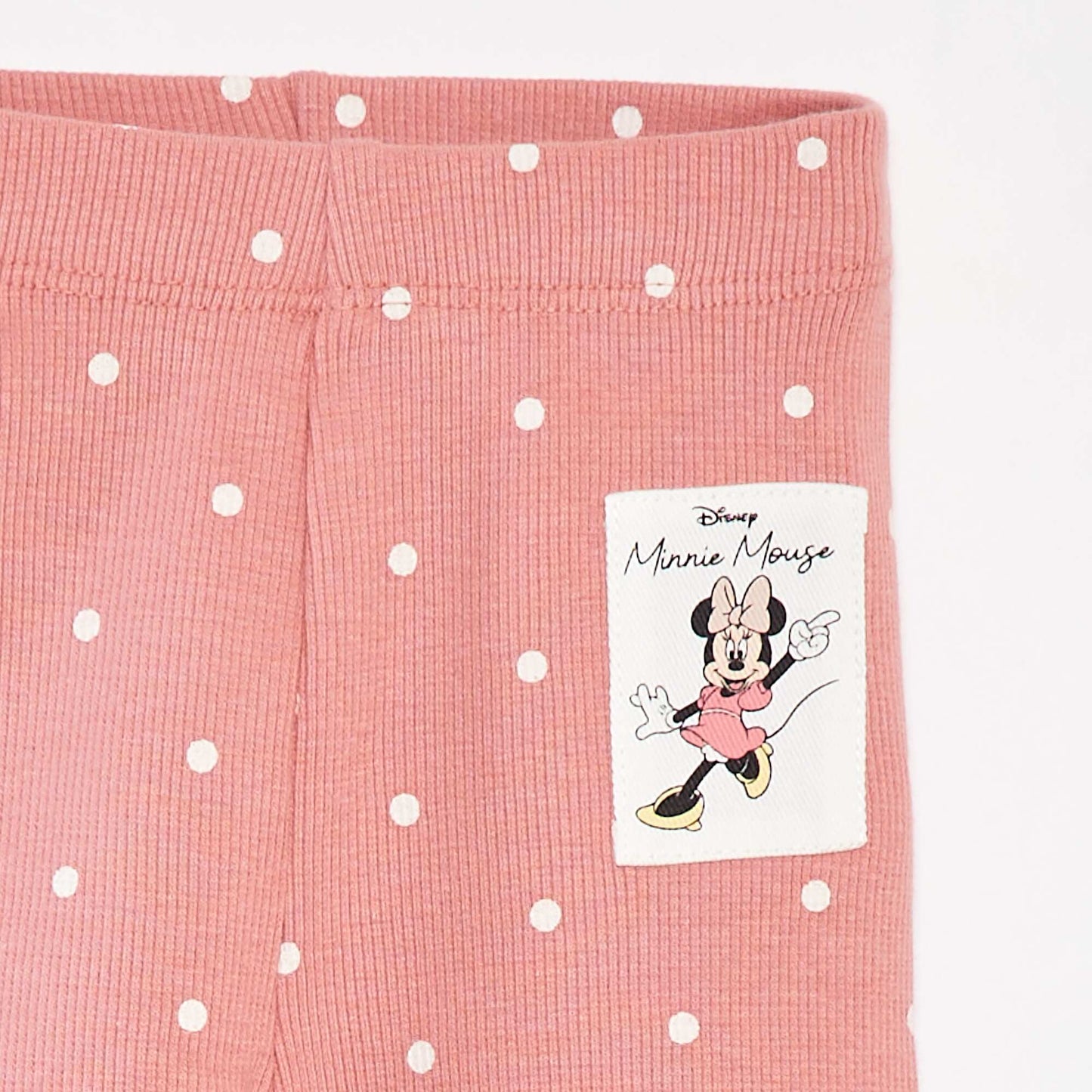Legging côtelé imprimé 'Minnie' ROSE
