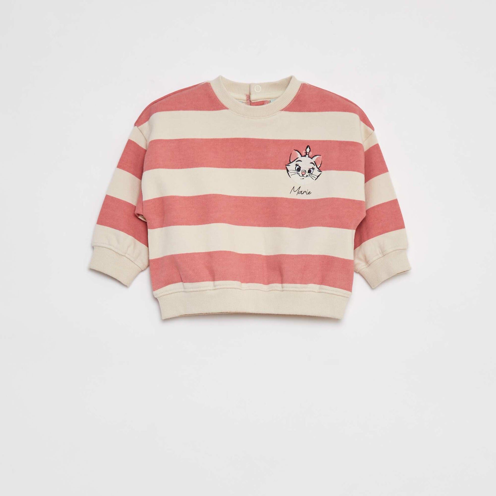 Sweat en coton 'Marie' ROSE