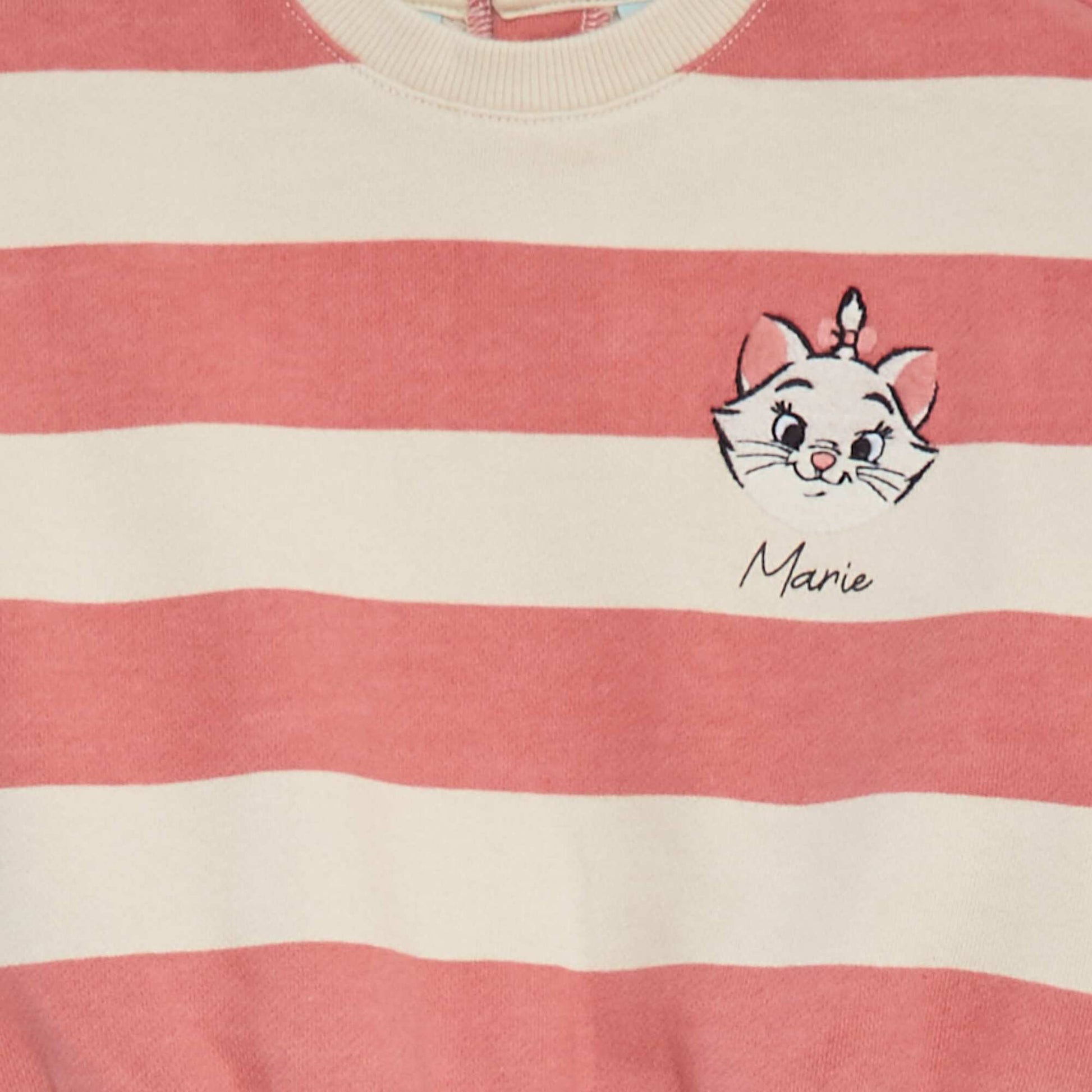 Sweat en coton 'Marie' ROSE