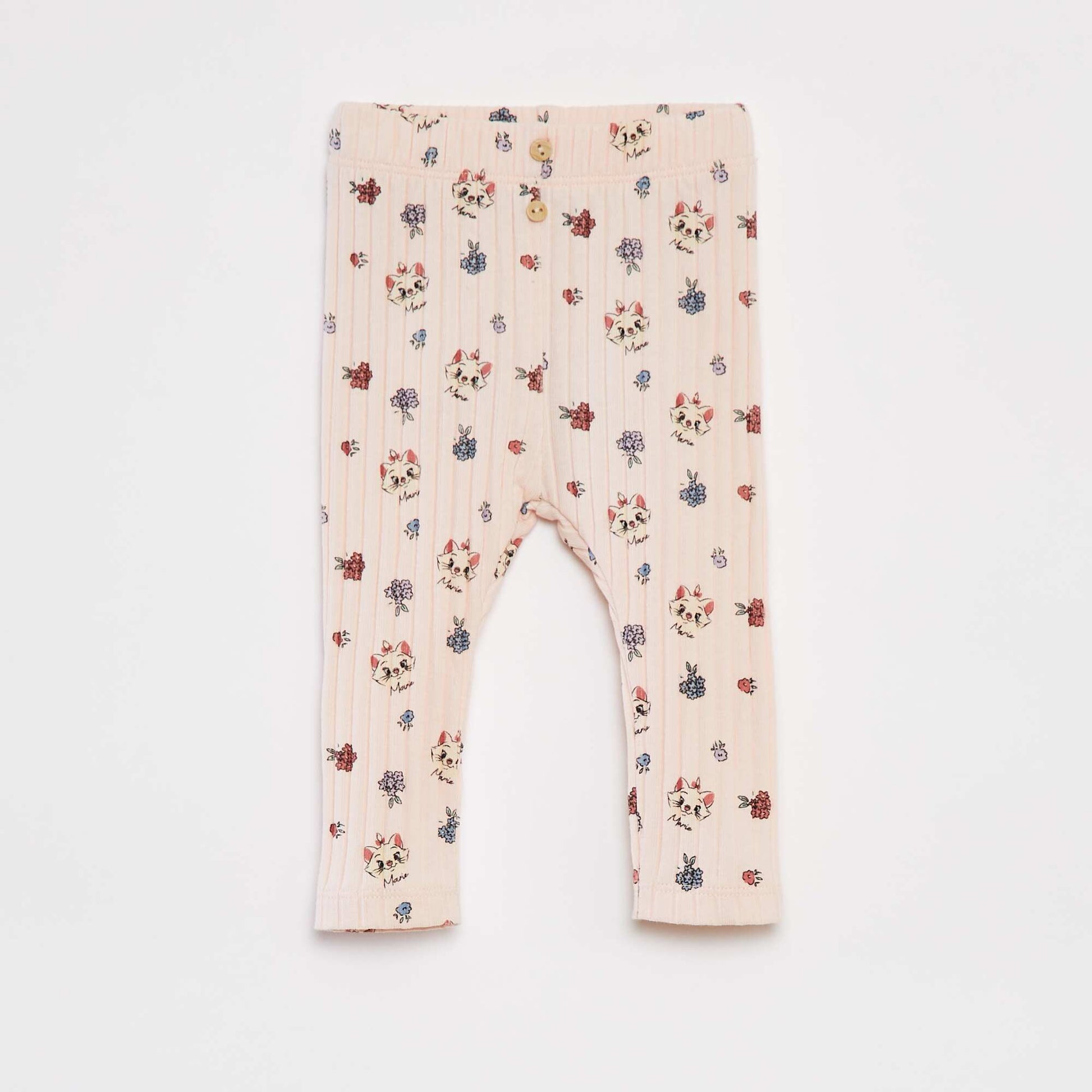 Legging côtelé avec imprimé 'Marie' 'Disney' ROSE