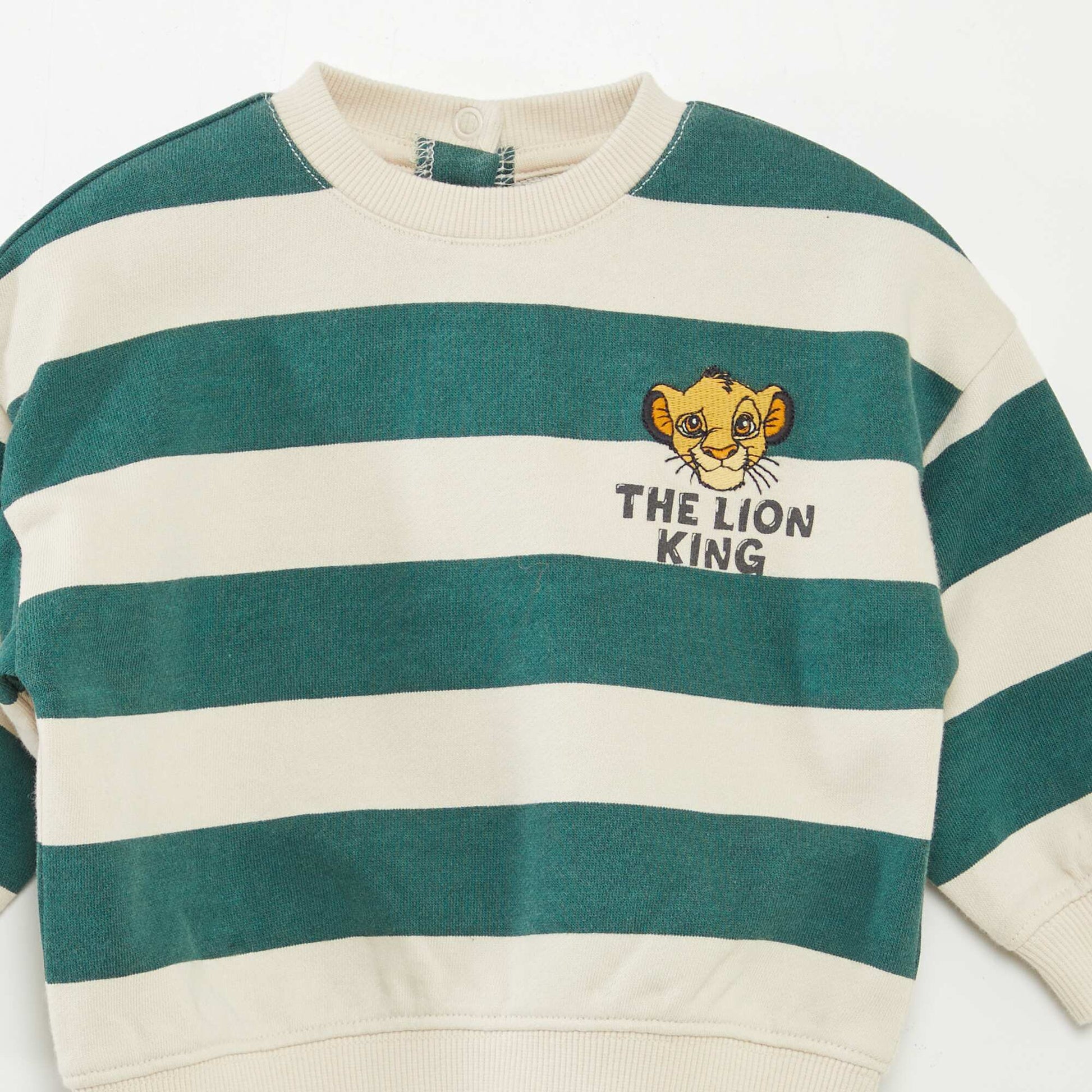 Sweat en french terry 'Disney' VERT