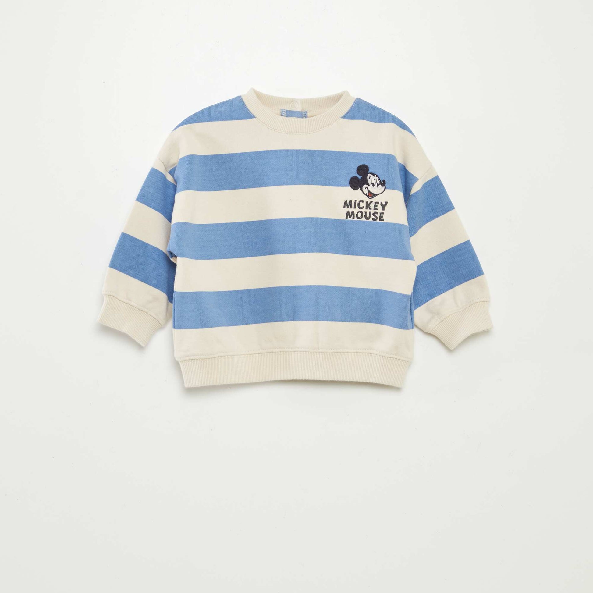 Sweat en french terry 'Disney' BLEU