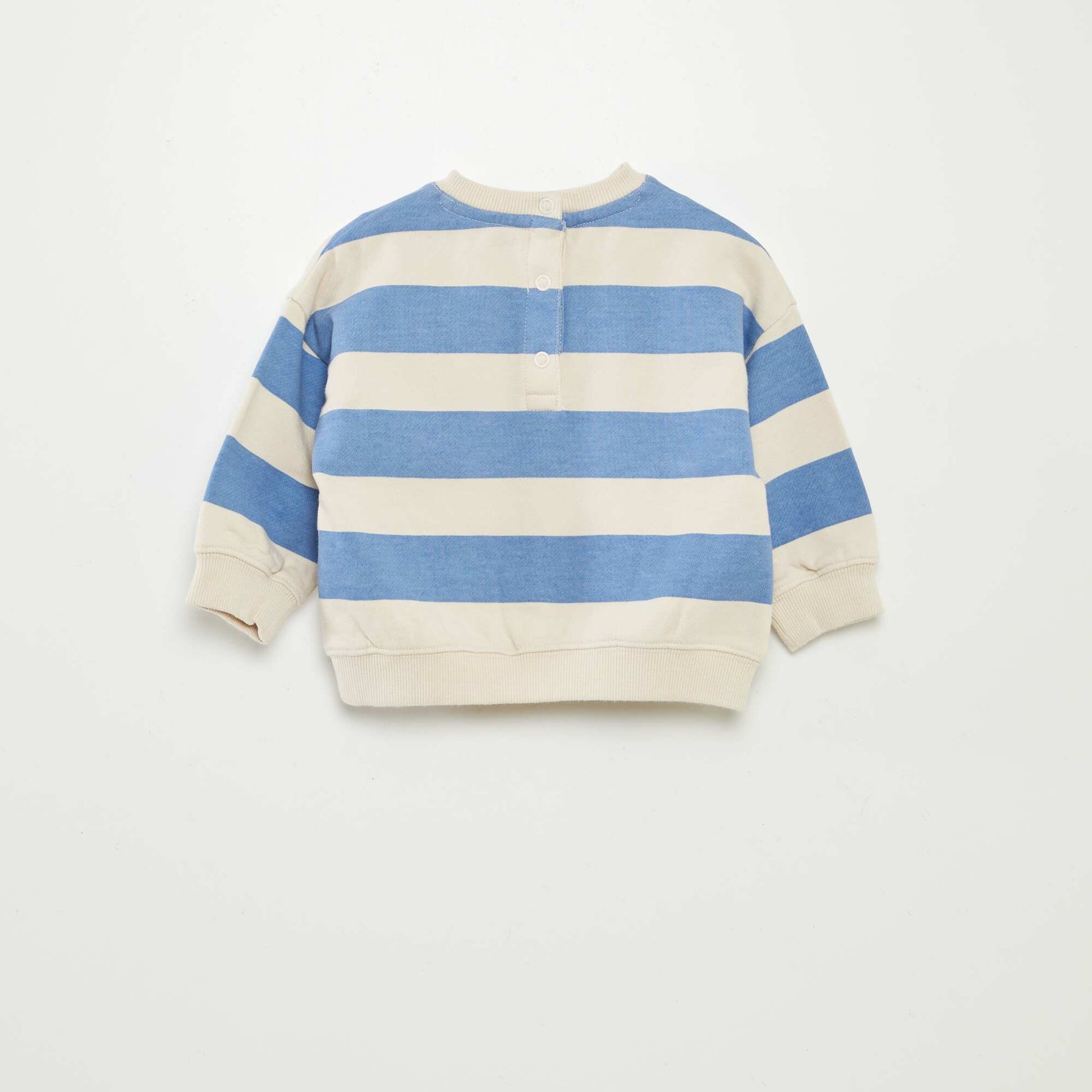 Sweat en french terry 'Disney' BLEU