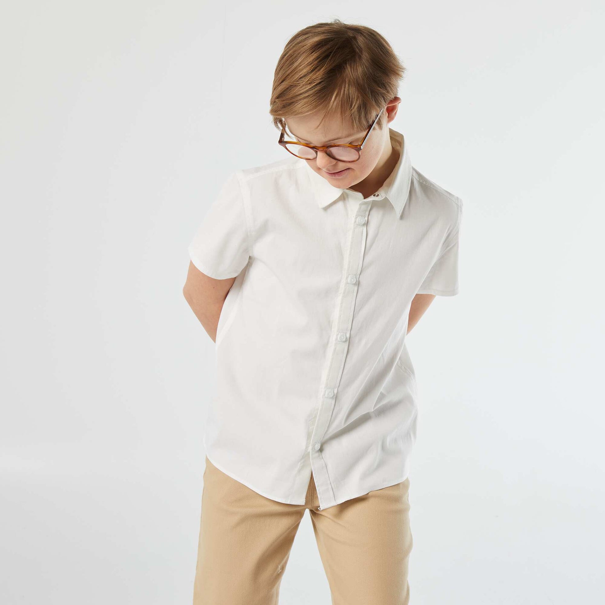 Chemise manches courtes - So Easy BLANC