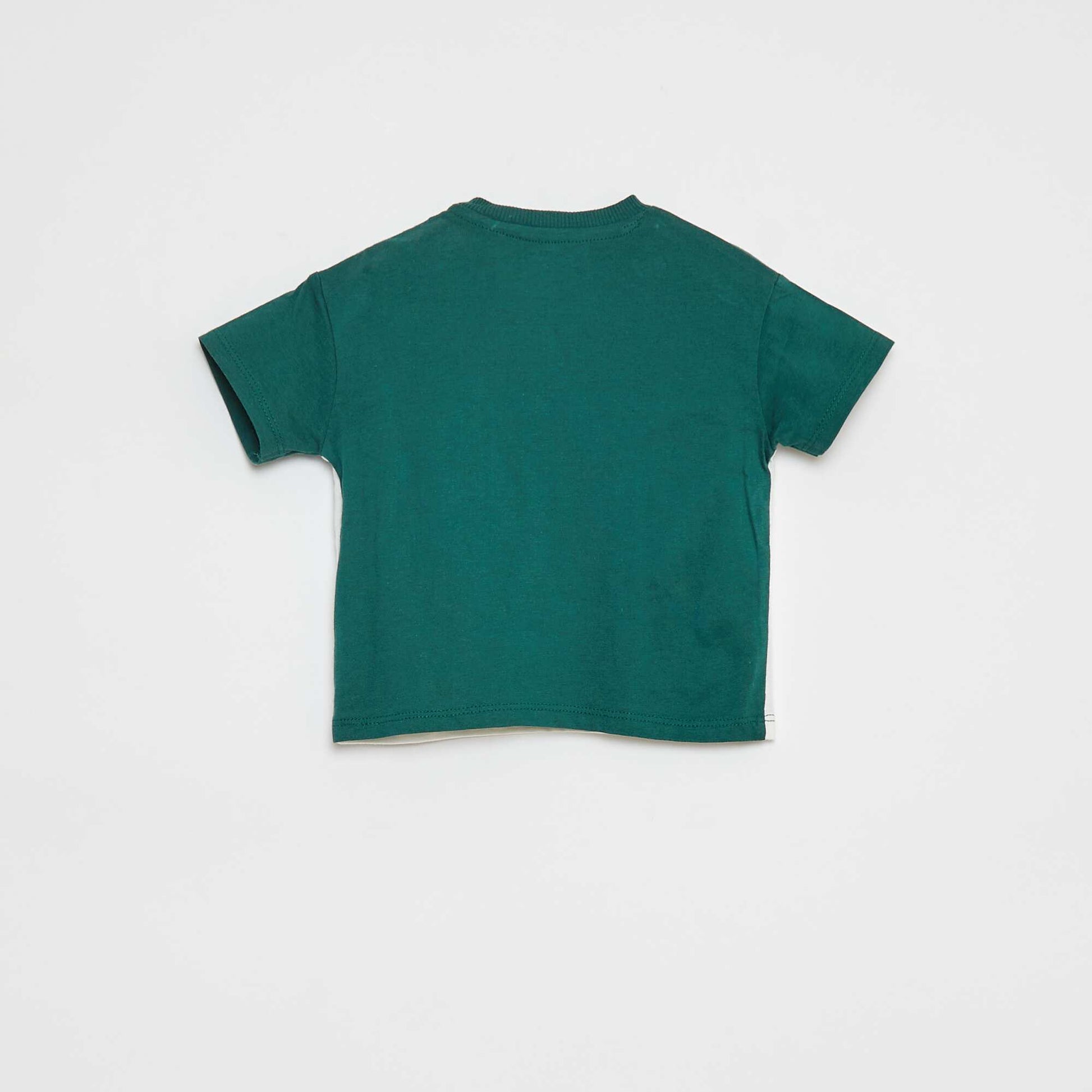 T-shirt à manches courtes avec print 'Disney' VERT