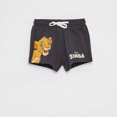 Short en french terry 'Disney' GRIS